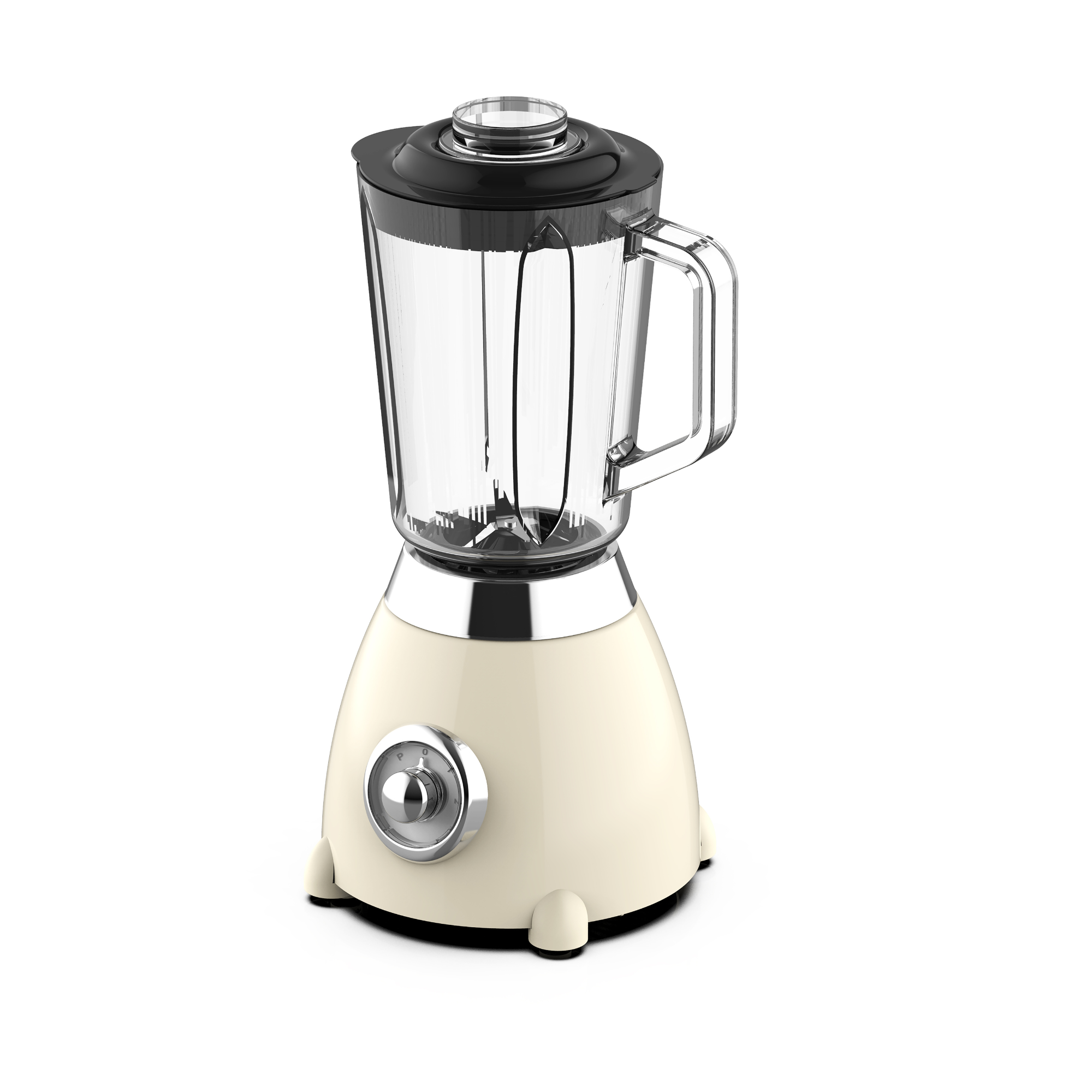 High-Power 1.5L Juicer, Cream