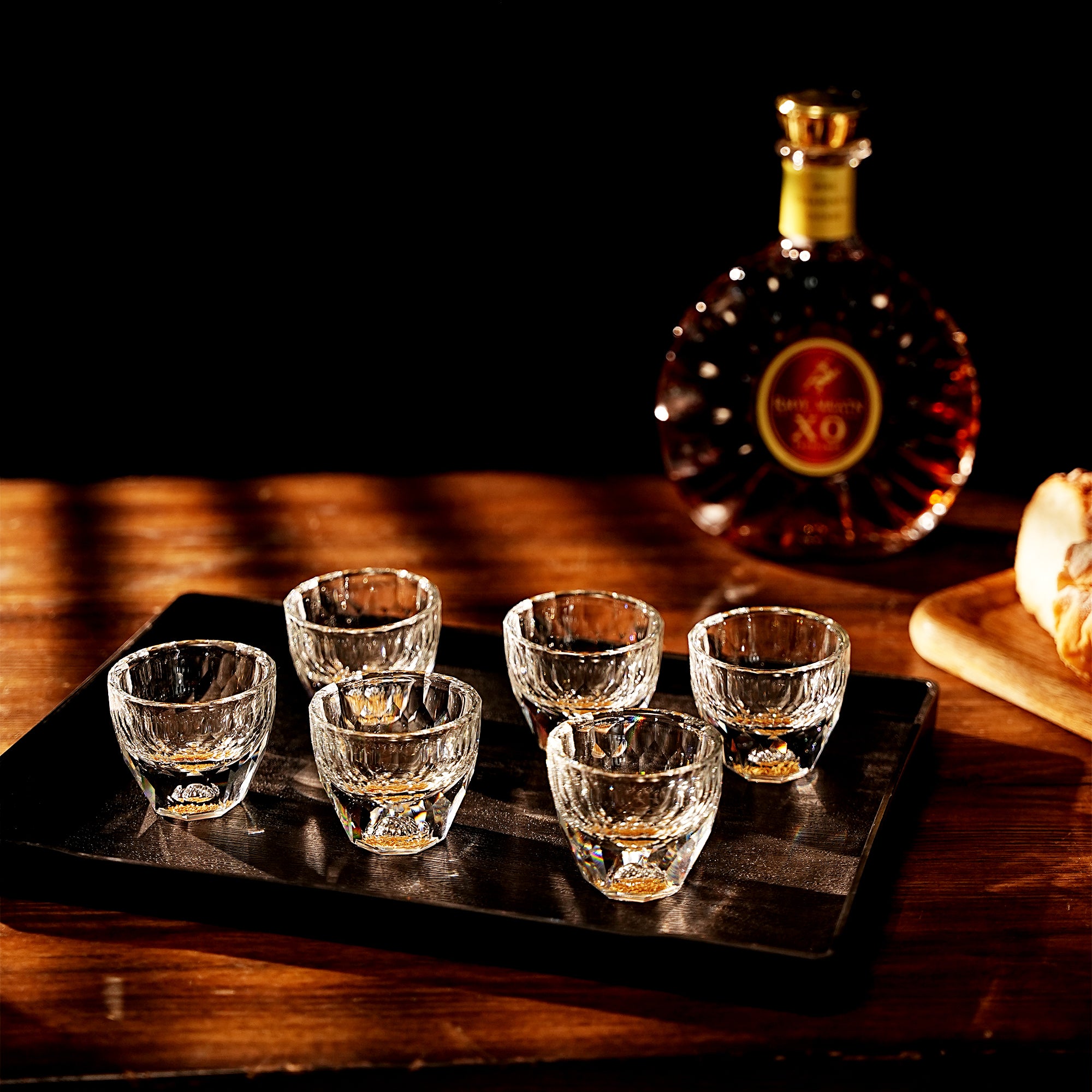 Crystal Glass Tea Cup 6 Pcs