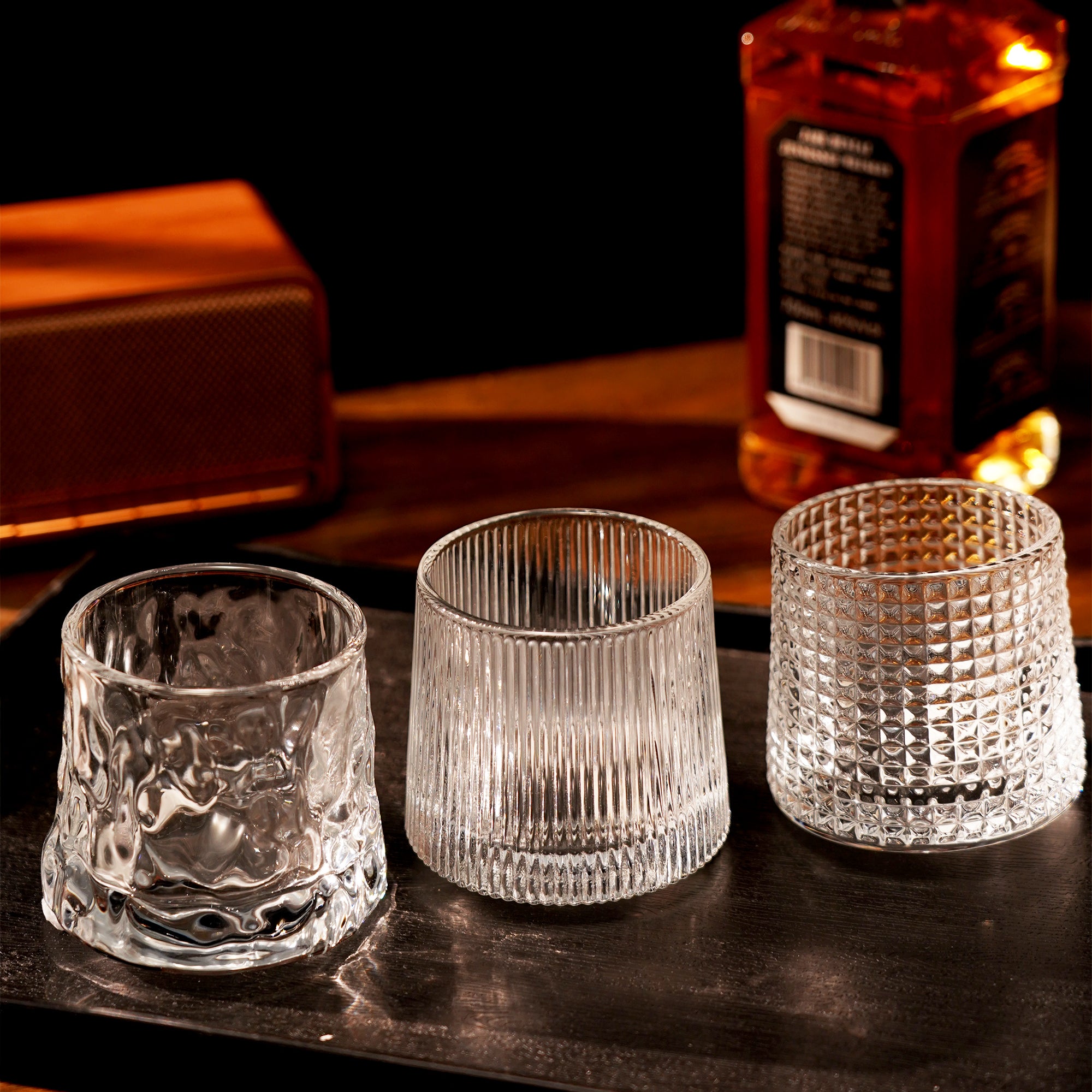 6 Pcs Glass Whiskey Glass