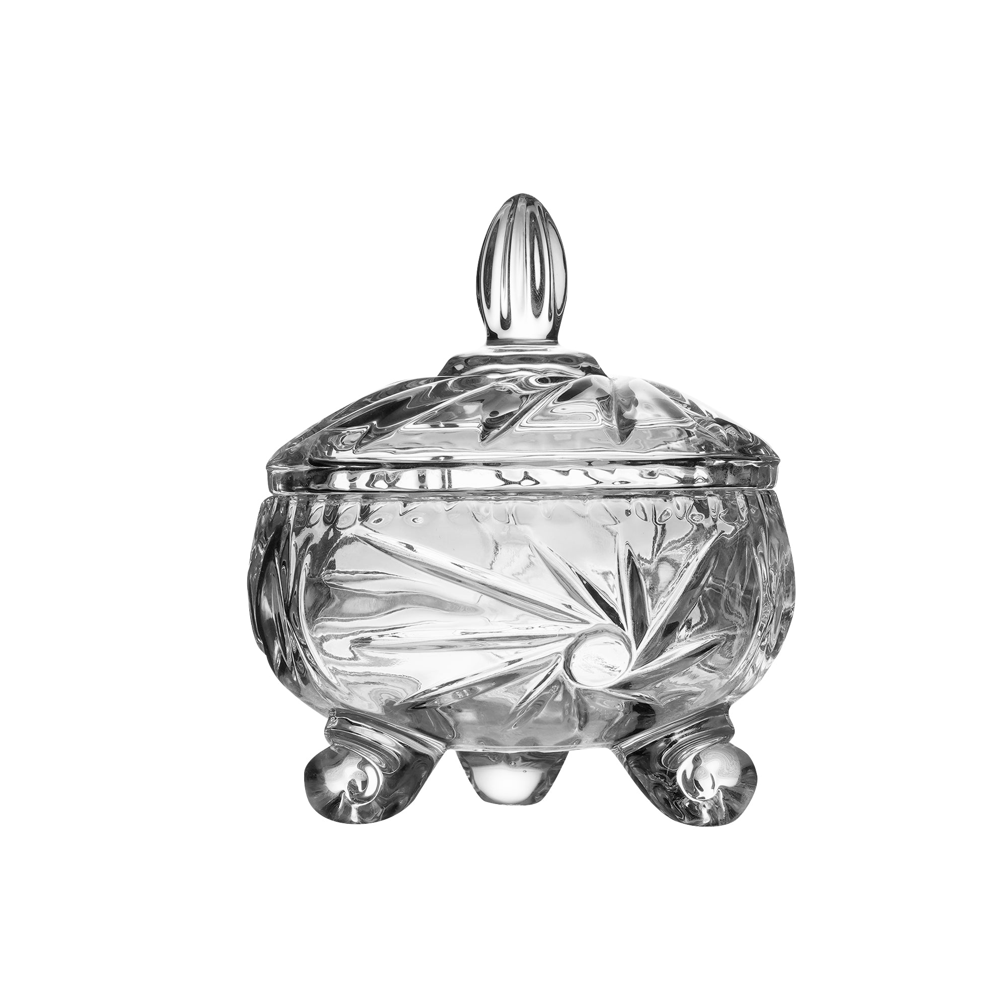 Crystal Glass Candy Jar