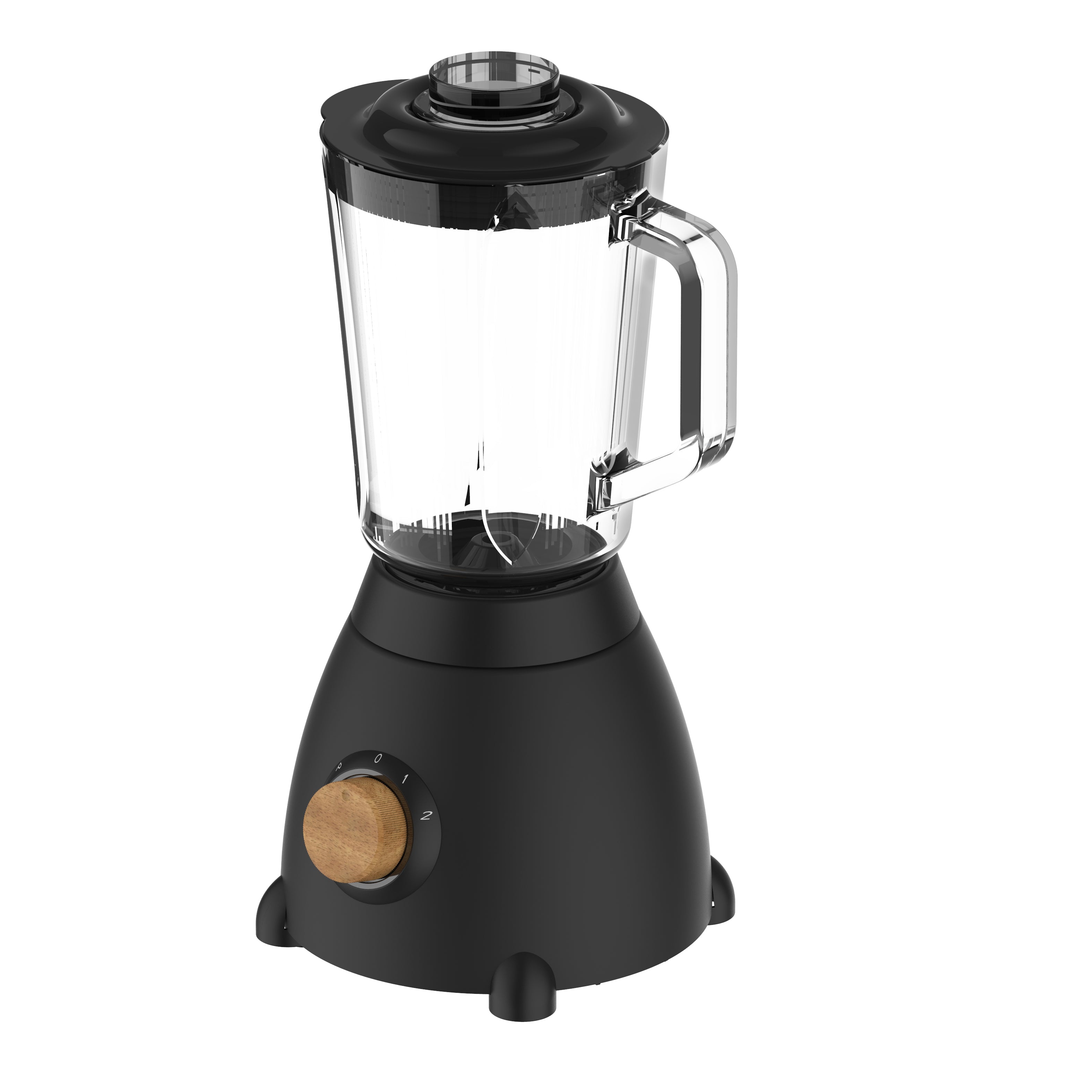 High-Power 1.5L Juicer, Black