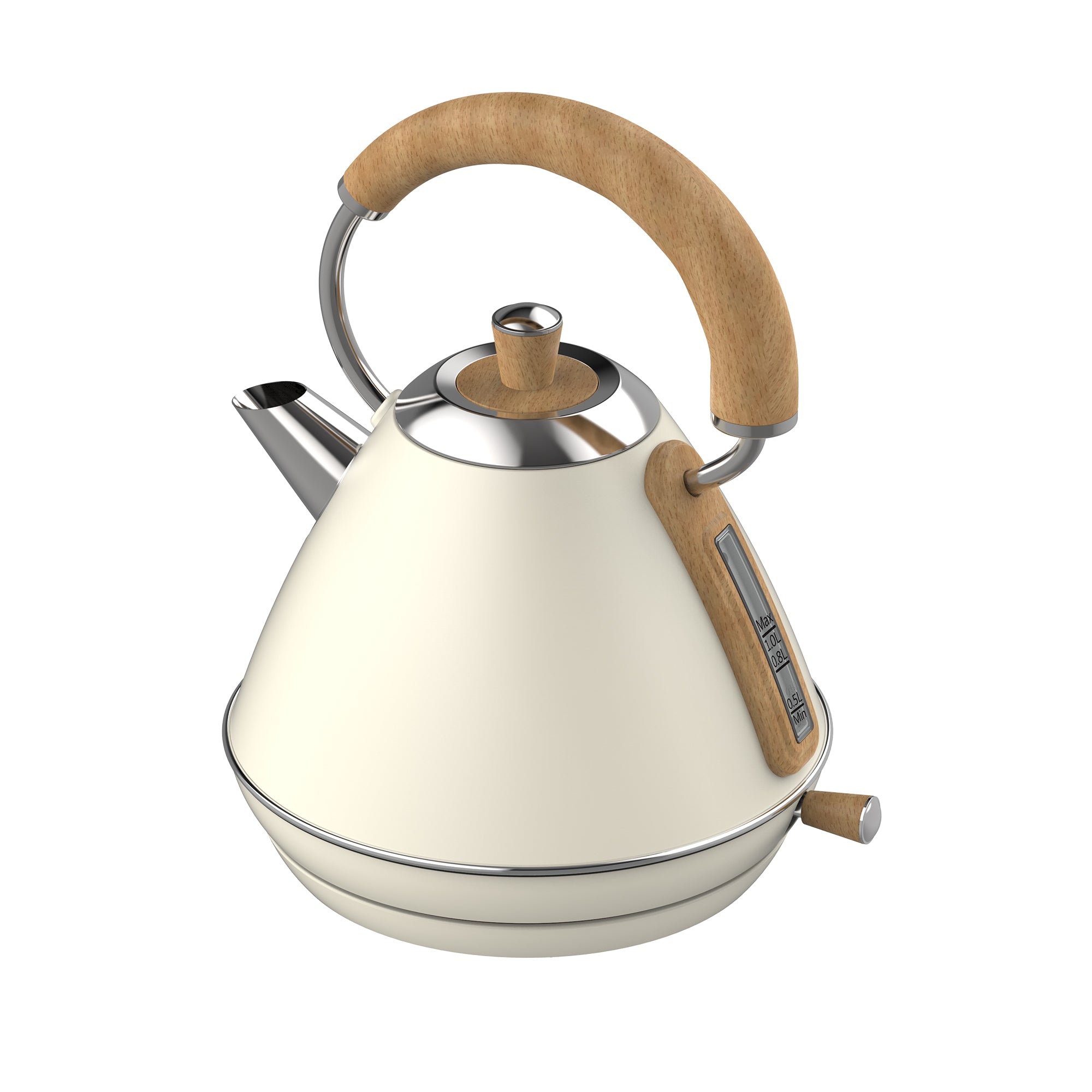 Electric Water Kettle, 1.7L, White