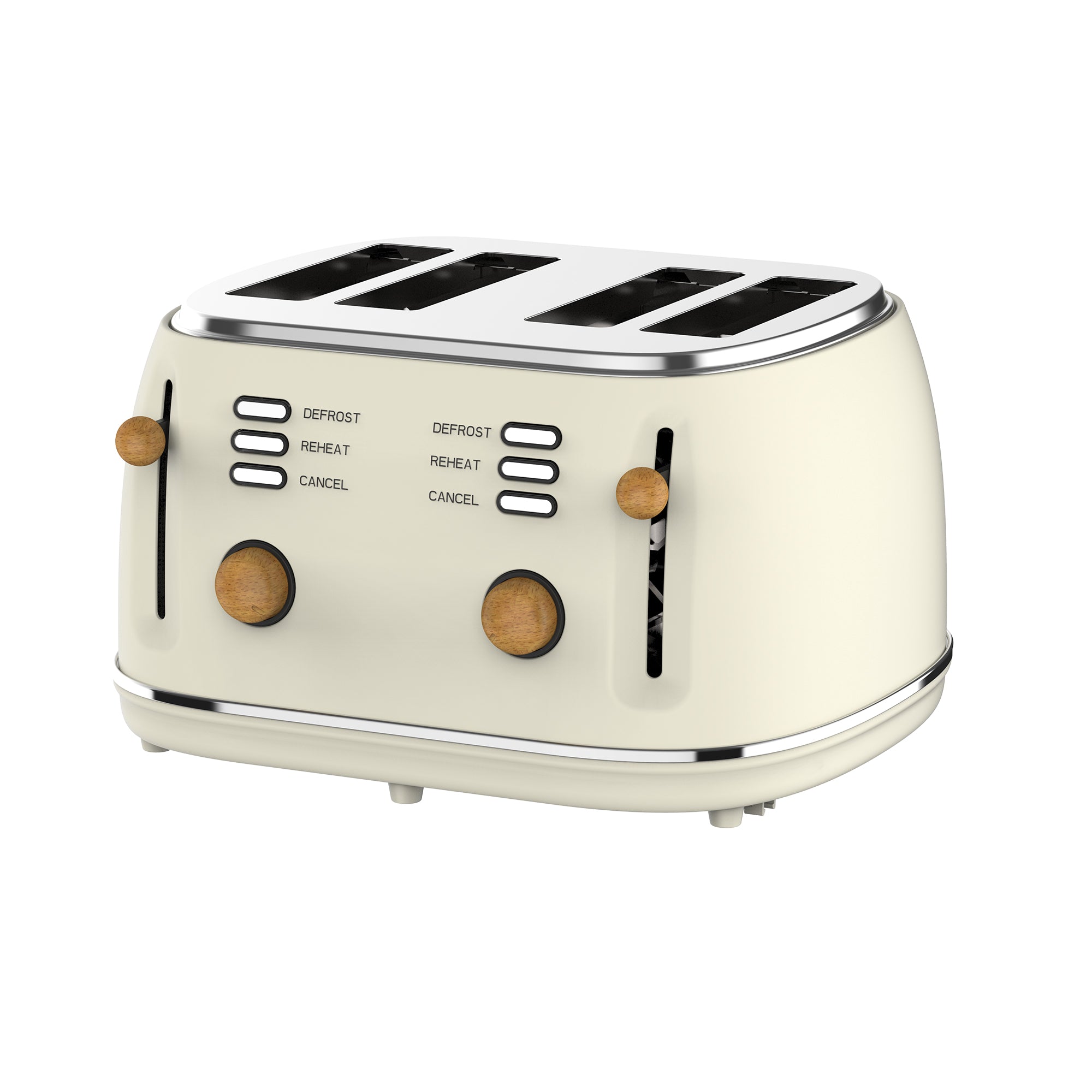 White Toaster - 4 Slice