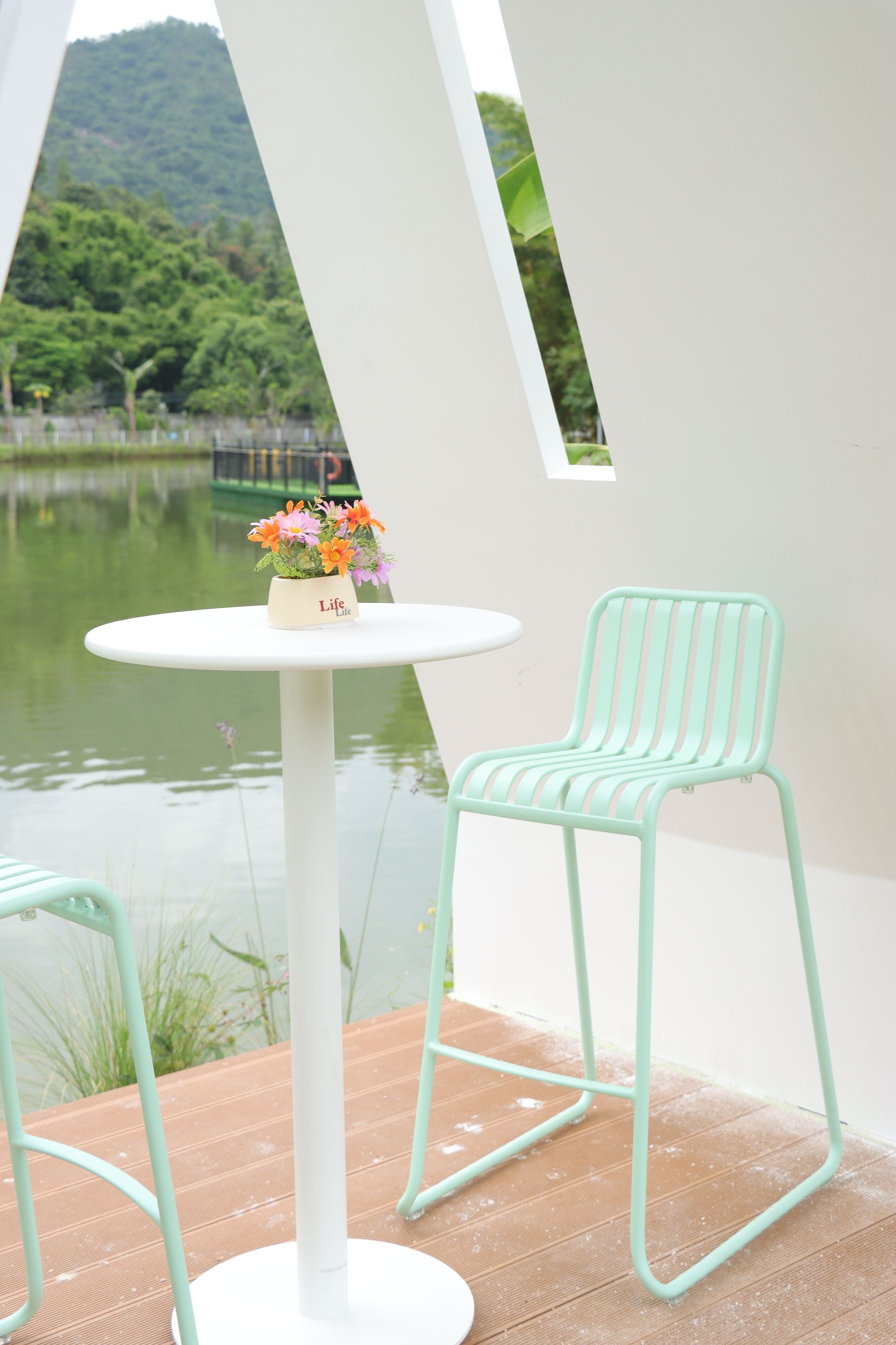 Bistro round bar table Ȼ620/1050mm