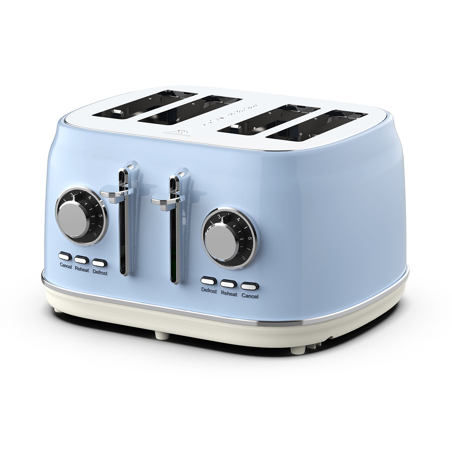4-Slice Toaster, Blue