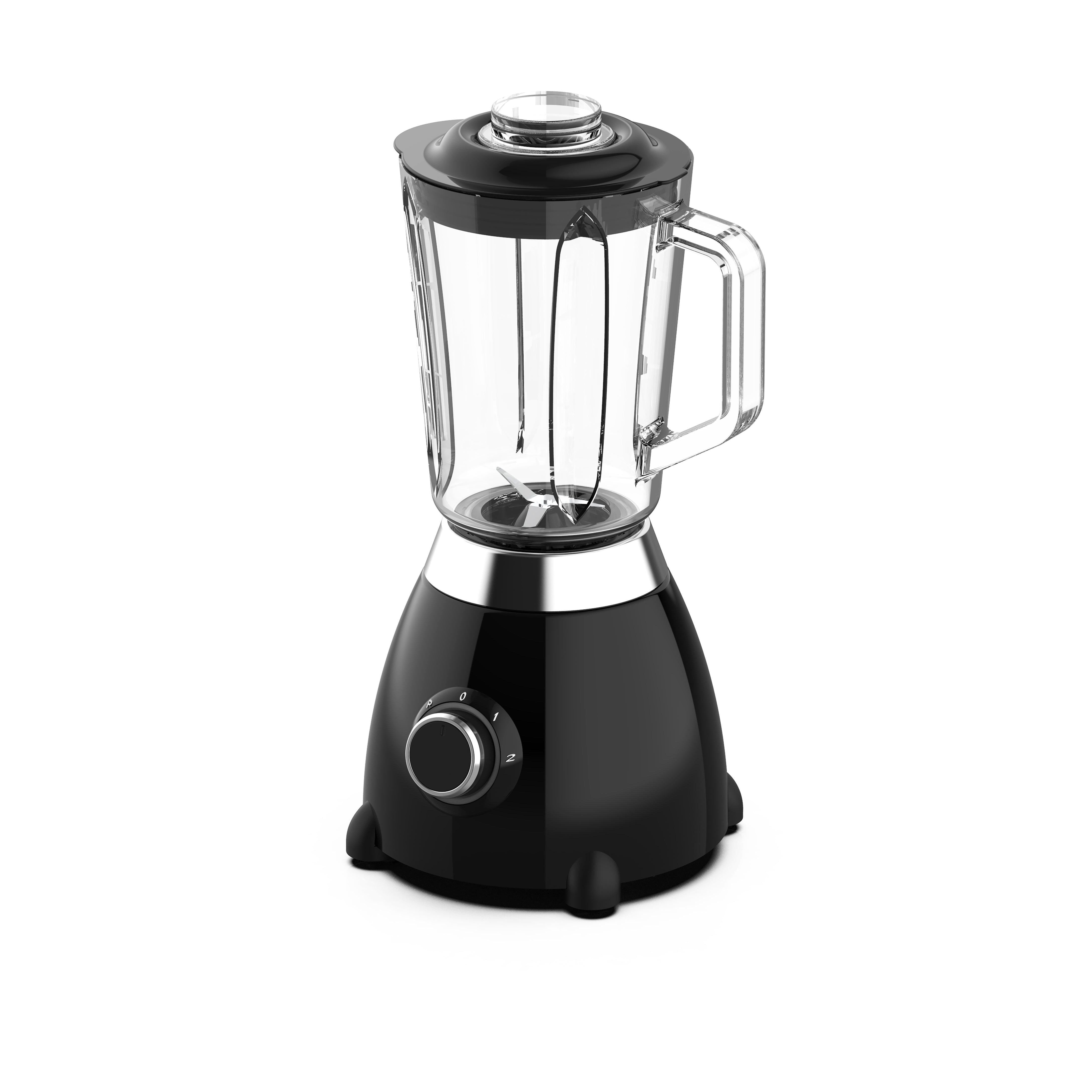 High-Power 1.5L Juicer, Black