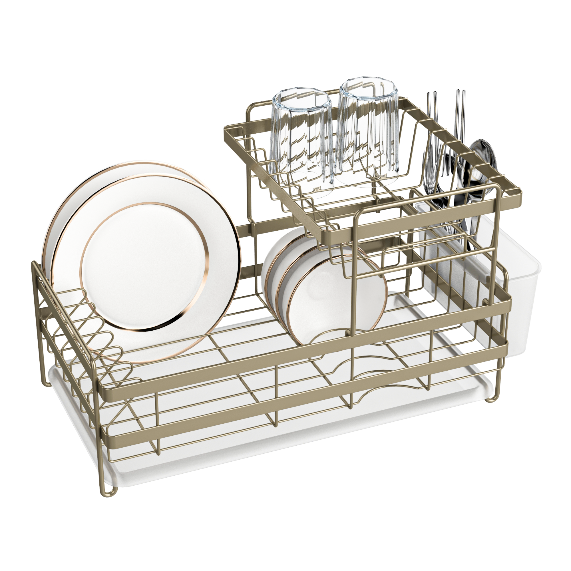 Dish Rack-KD two-tier