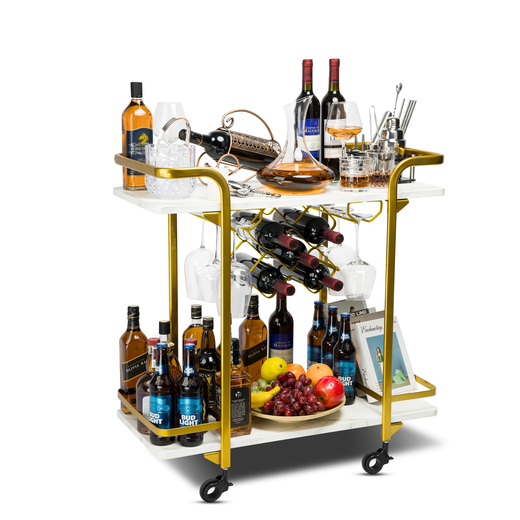 Small survinge bar cart-2tier