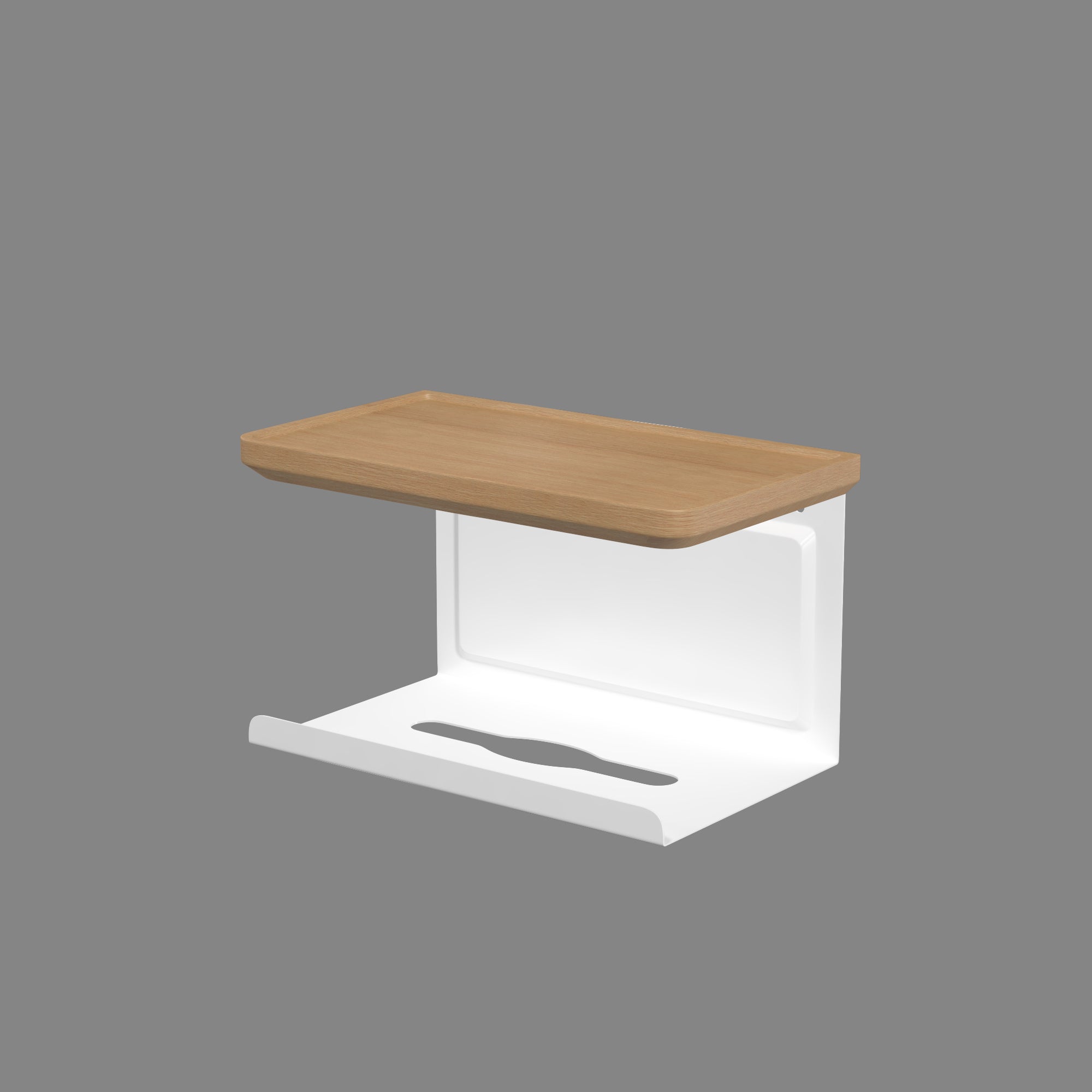 Toilet Tissues holder with shelf