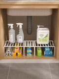Storage Shelf Rack (1 Large + 1 Small) 410~745*198*142mm