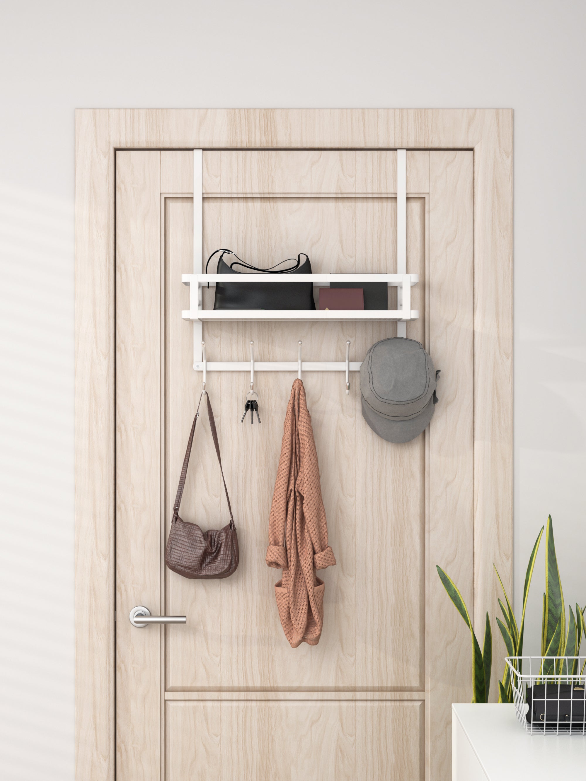 Over-The-Door 2-Layer Hanger 386*166*417mm