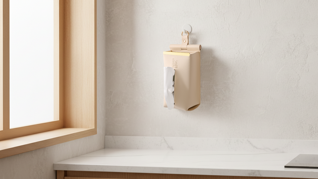 PU Leather Tissue Box (Wall-Mounted) 270*95*110mm
