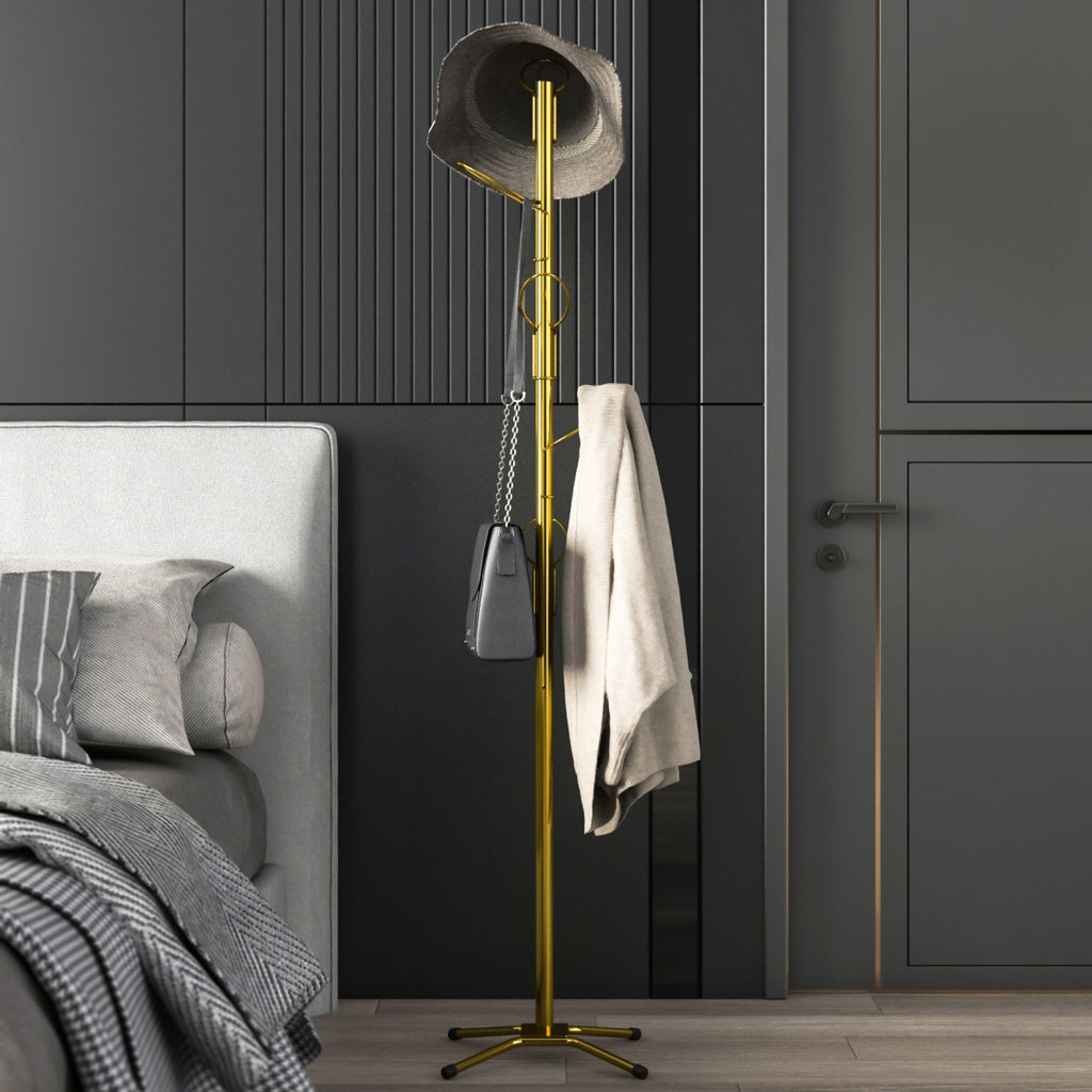 Coat Rack With 6 Hooks 342*342*1650mm