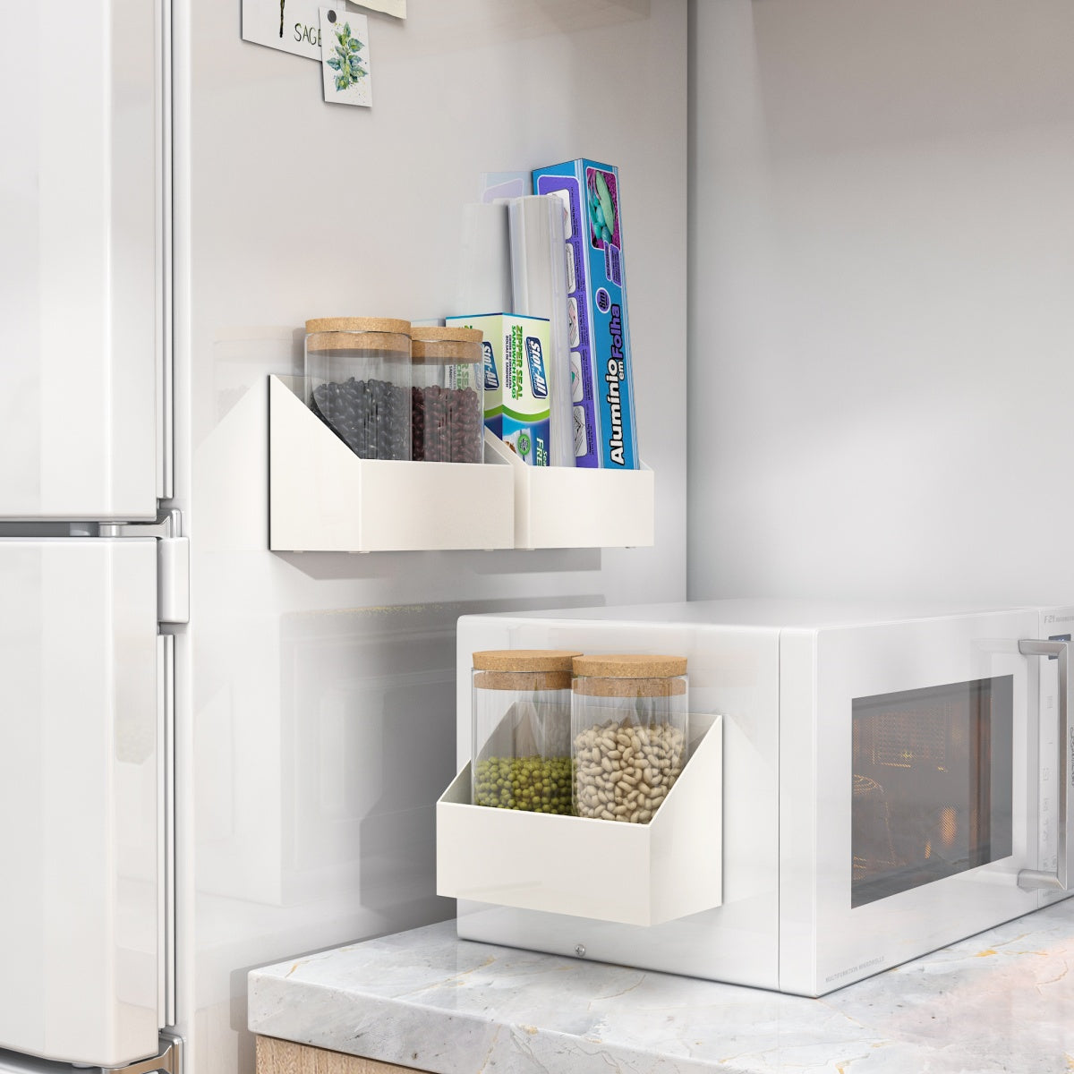 Magnetic Storage Box for Space-Saving Organization