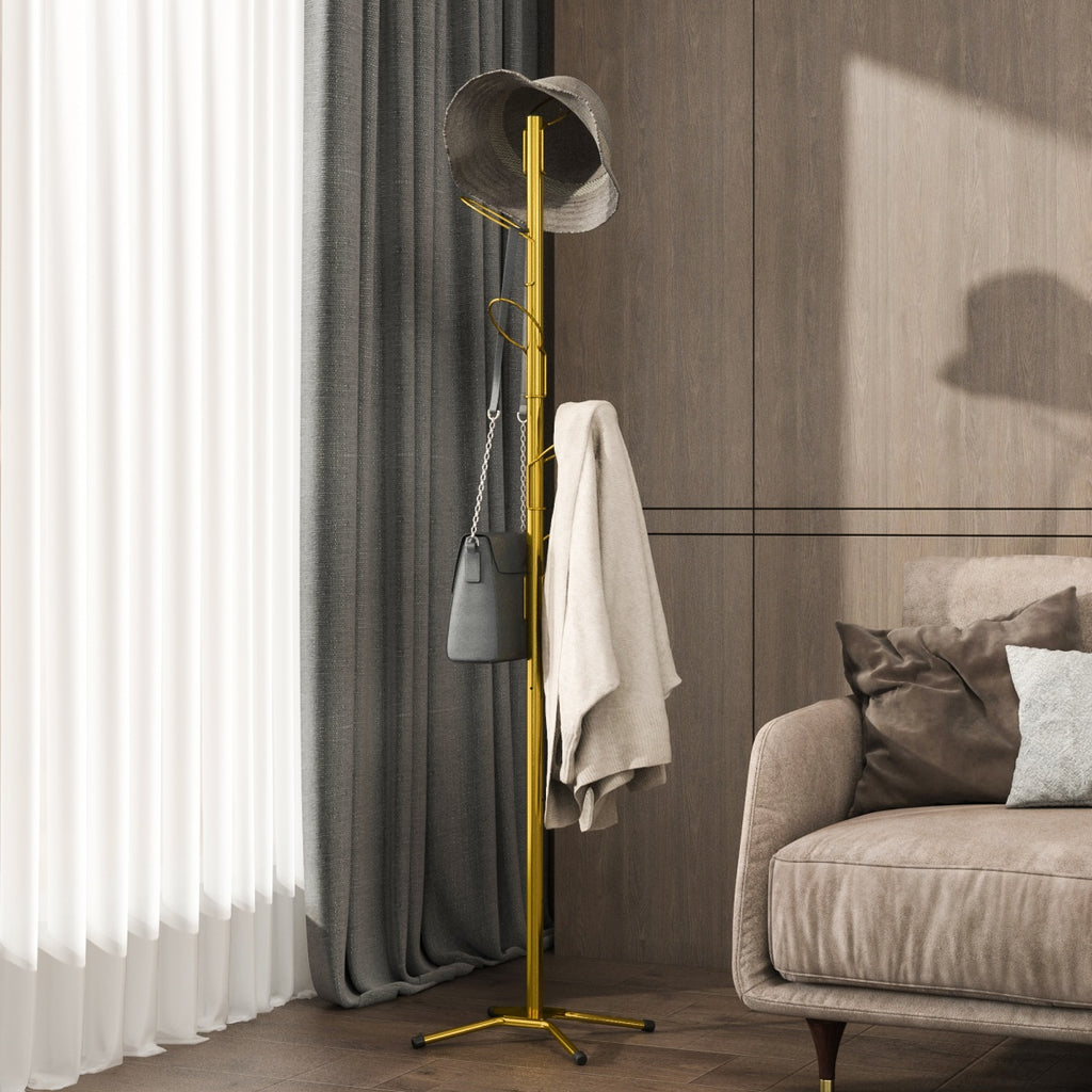 Coat Rack With 6 Hooks 342*342*1650mm