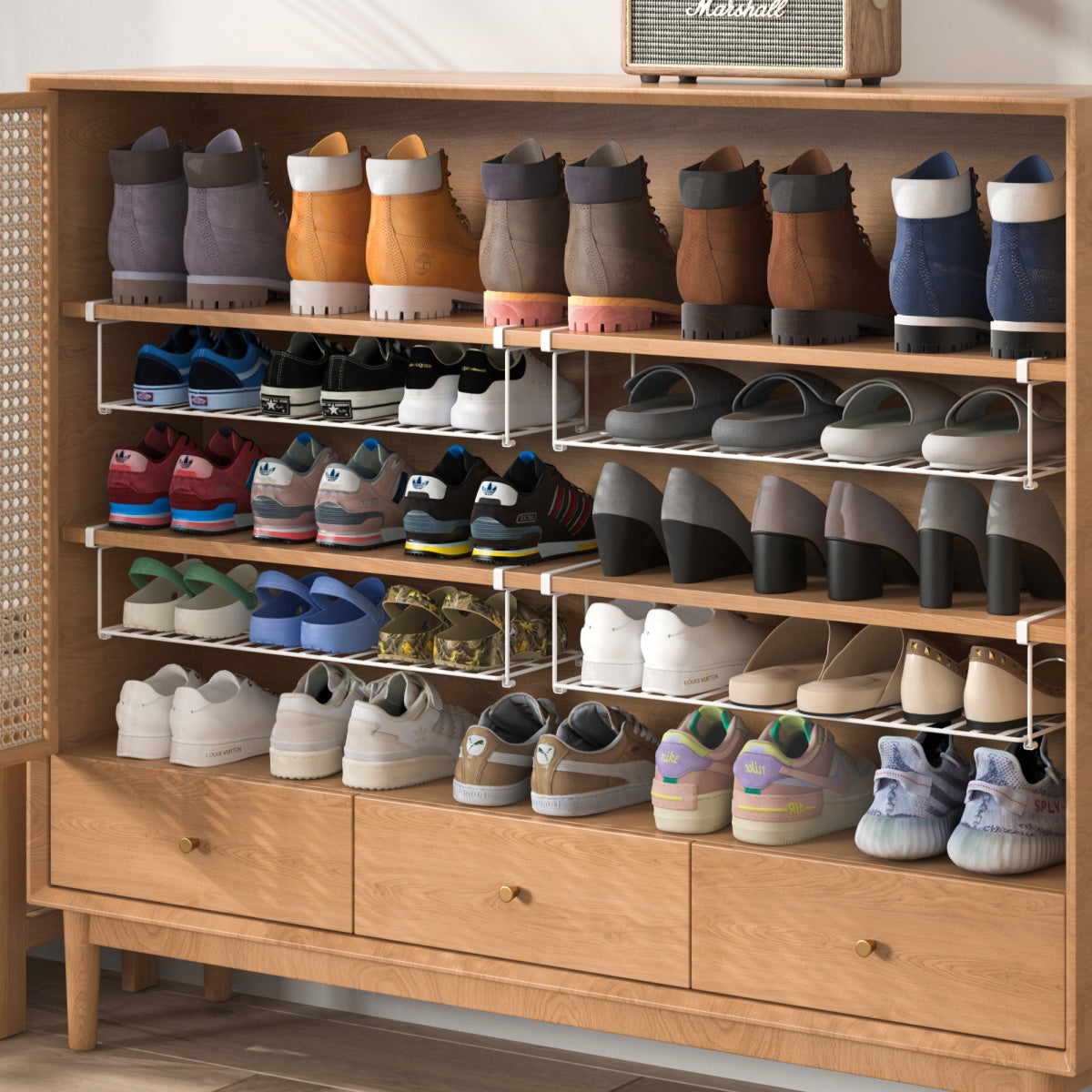 Folding Shoe Rack