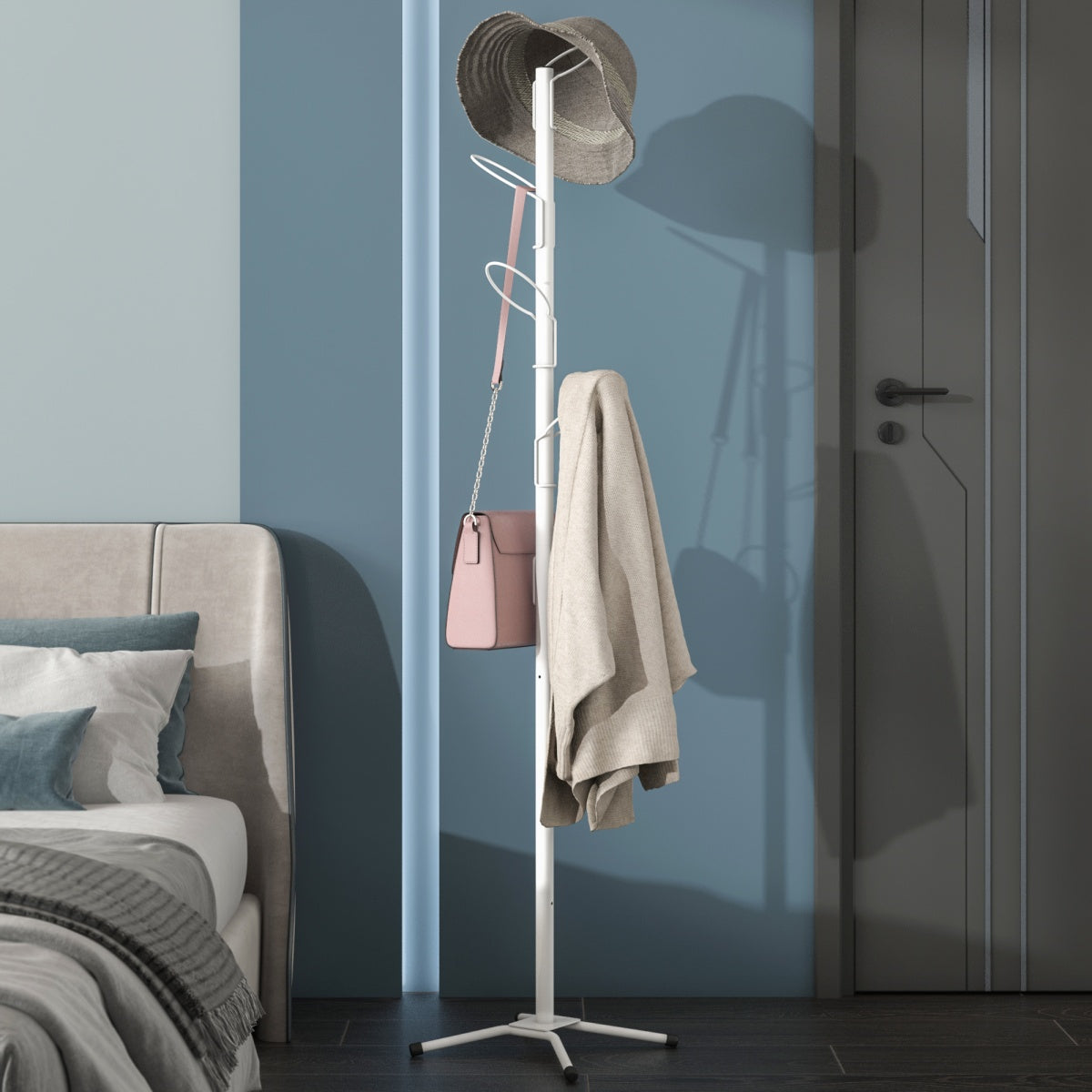 Coat Rack With 6 Hooks 342*342*1650mm