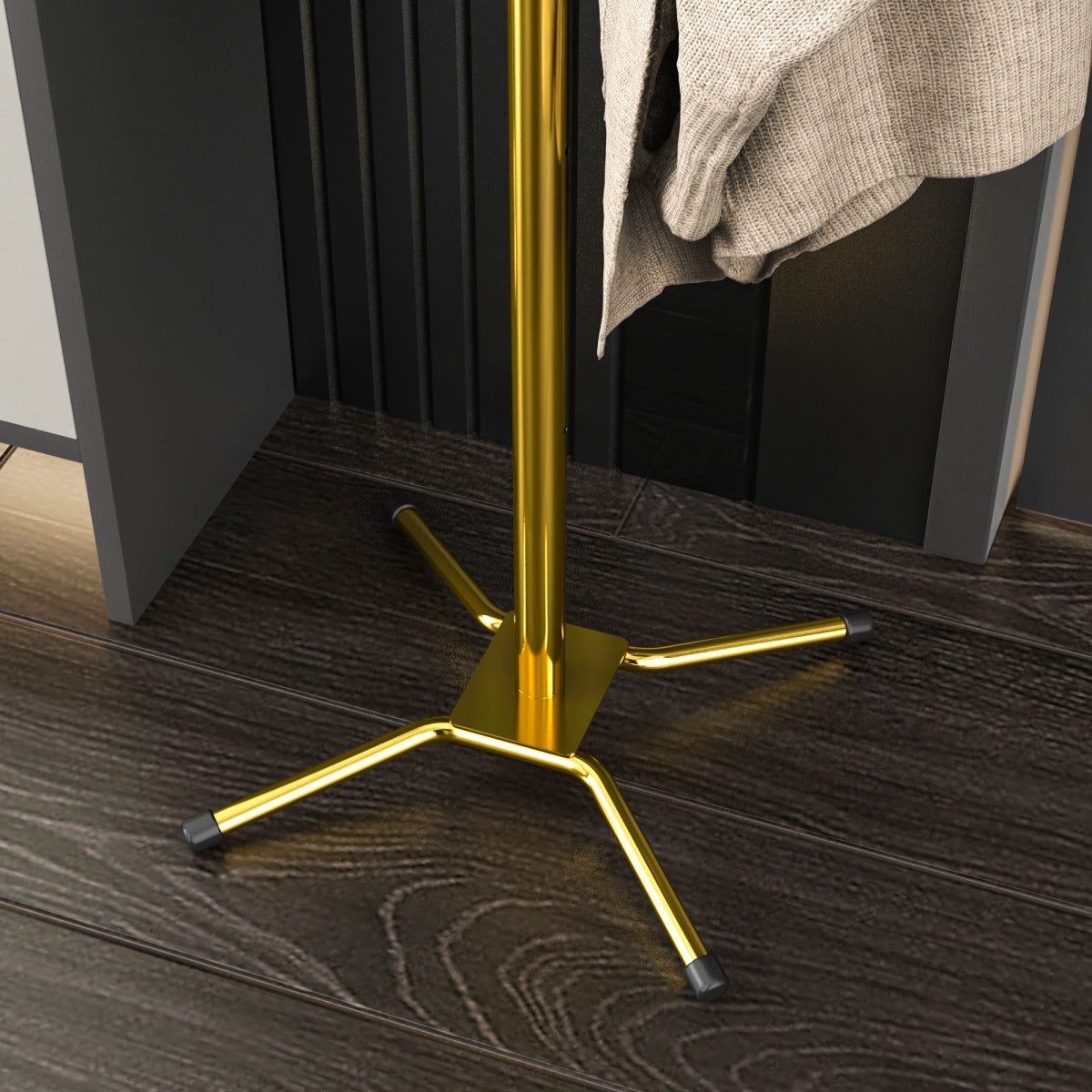 Coat Rack With 6 Hooks 342*342*1650mm