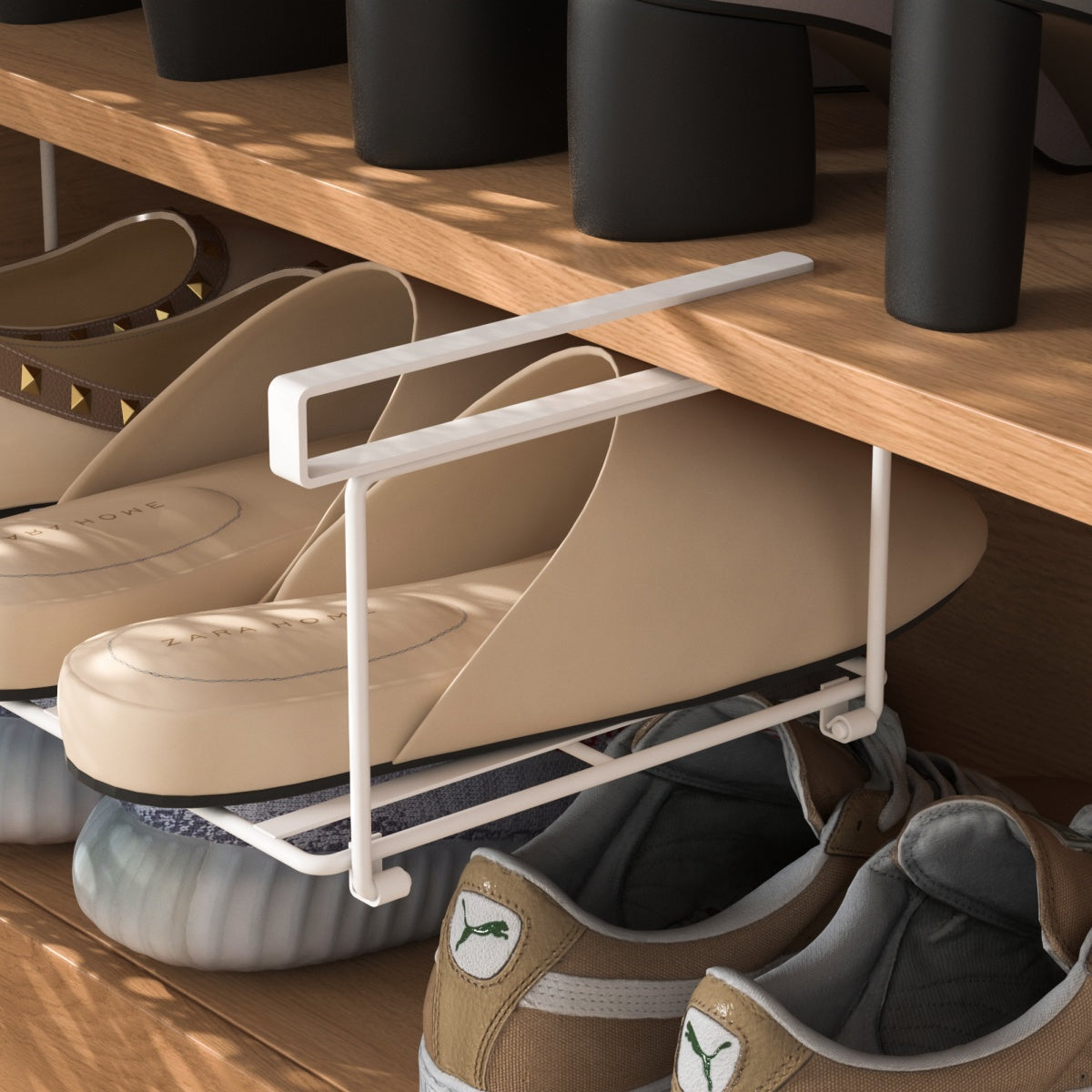 Folding Shoe Rack