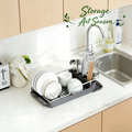 Aluminum Dish Drying Rack /w PP tray