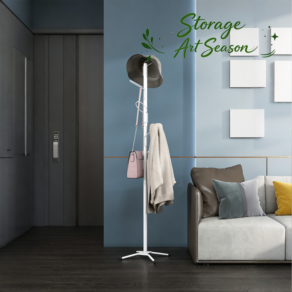 Coat Rack With 6 Hooks 342*342*1650mm
