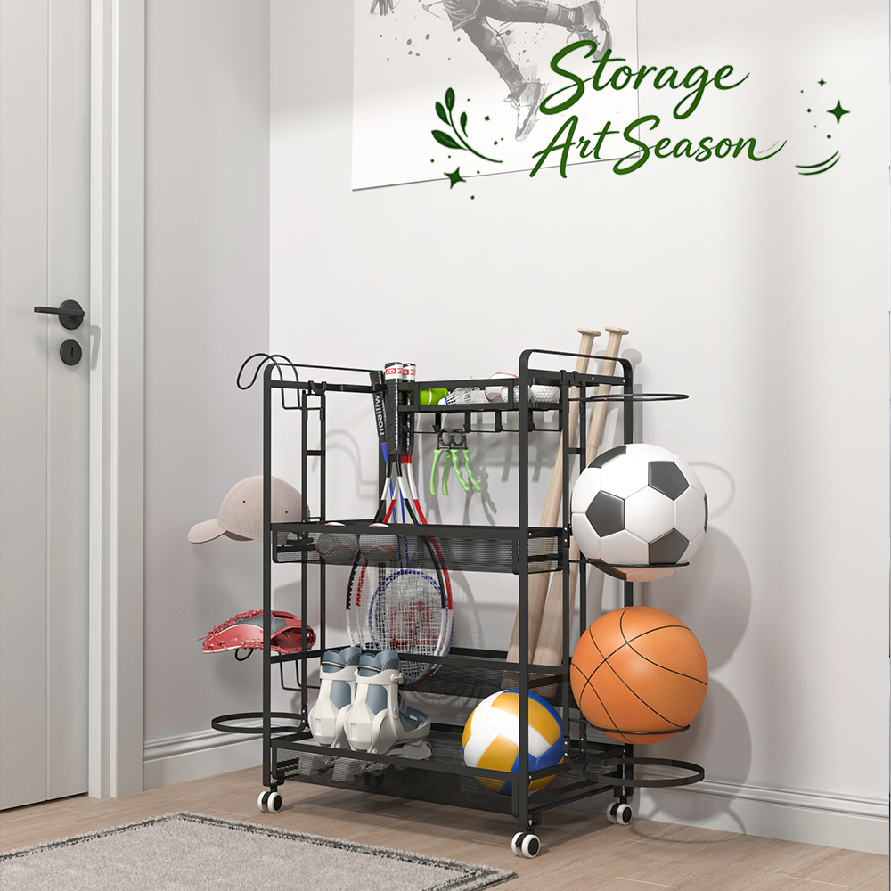Sports Equipment Organizer with Screw Pack 1110*360*870mm
