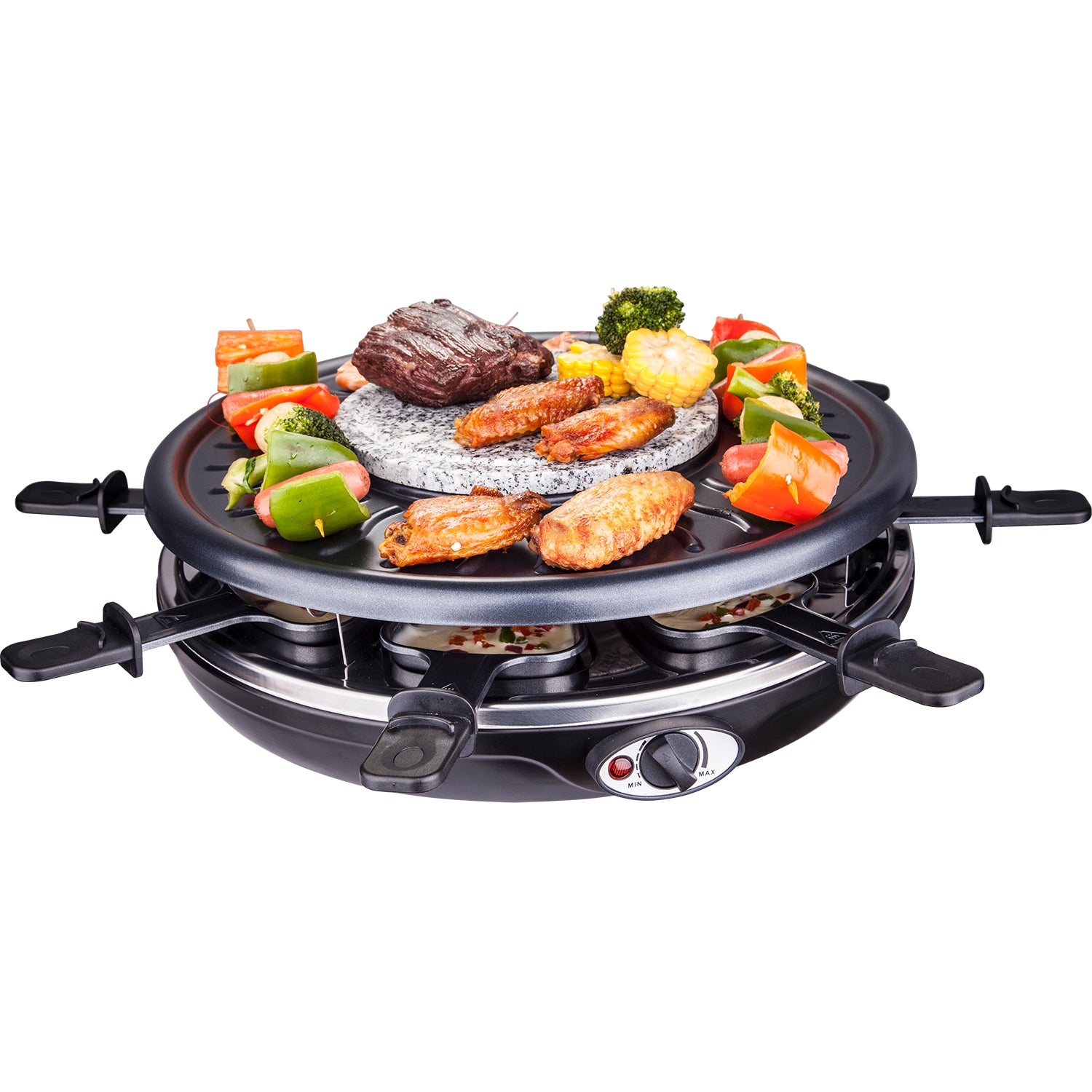 Electric Hot Pot BBQ 2 in 1