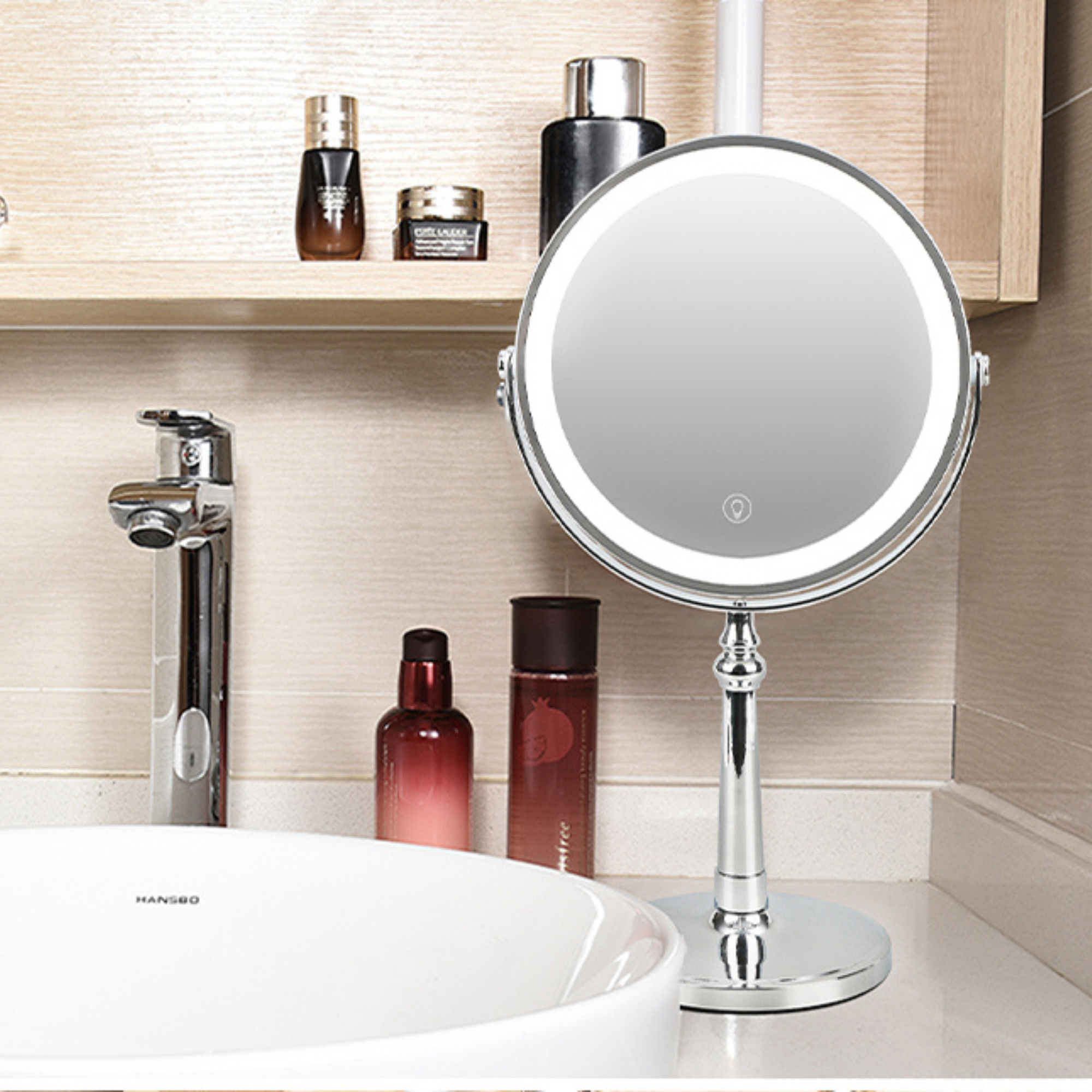 9-inch LED Makeup Mirror