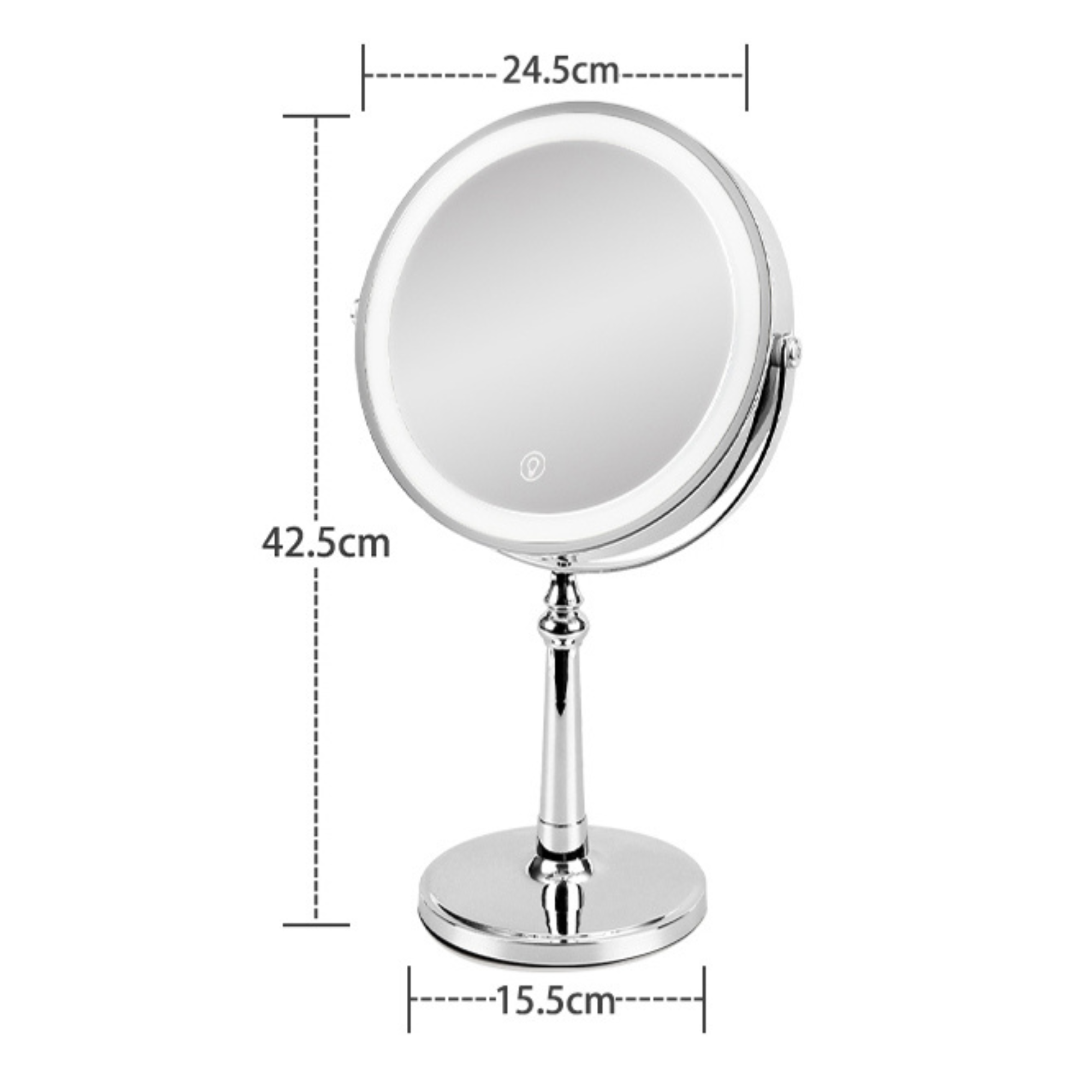 9-inch LED Makeup Mirror