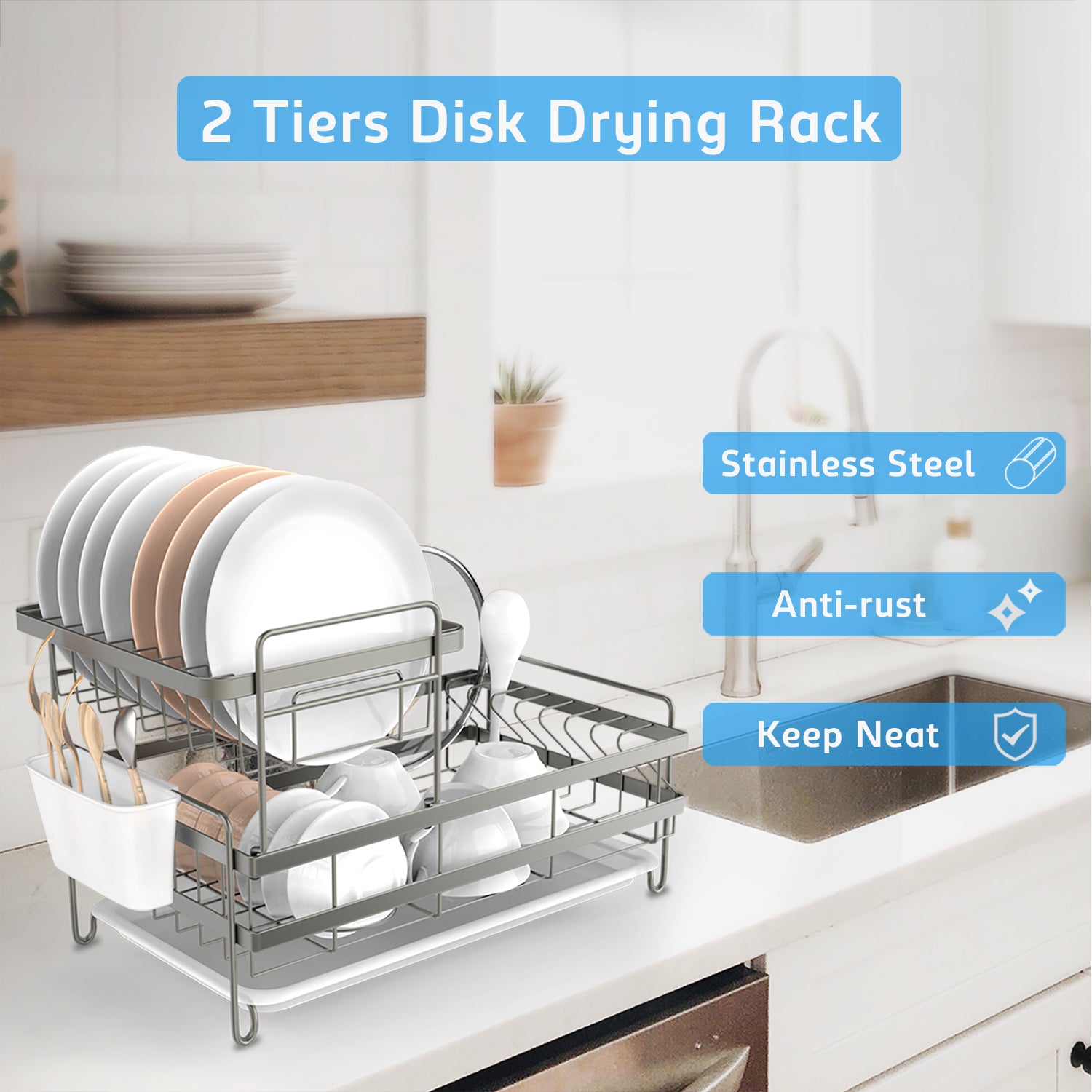 Steel Dish Rack