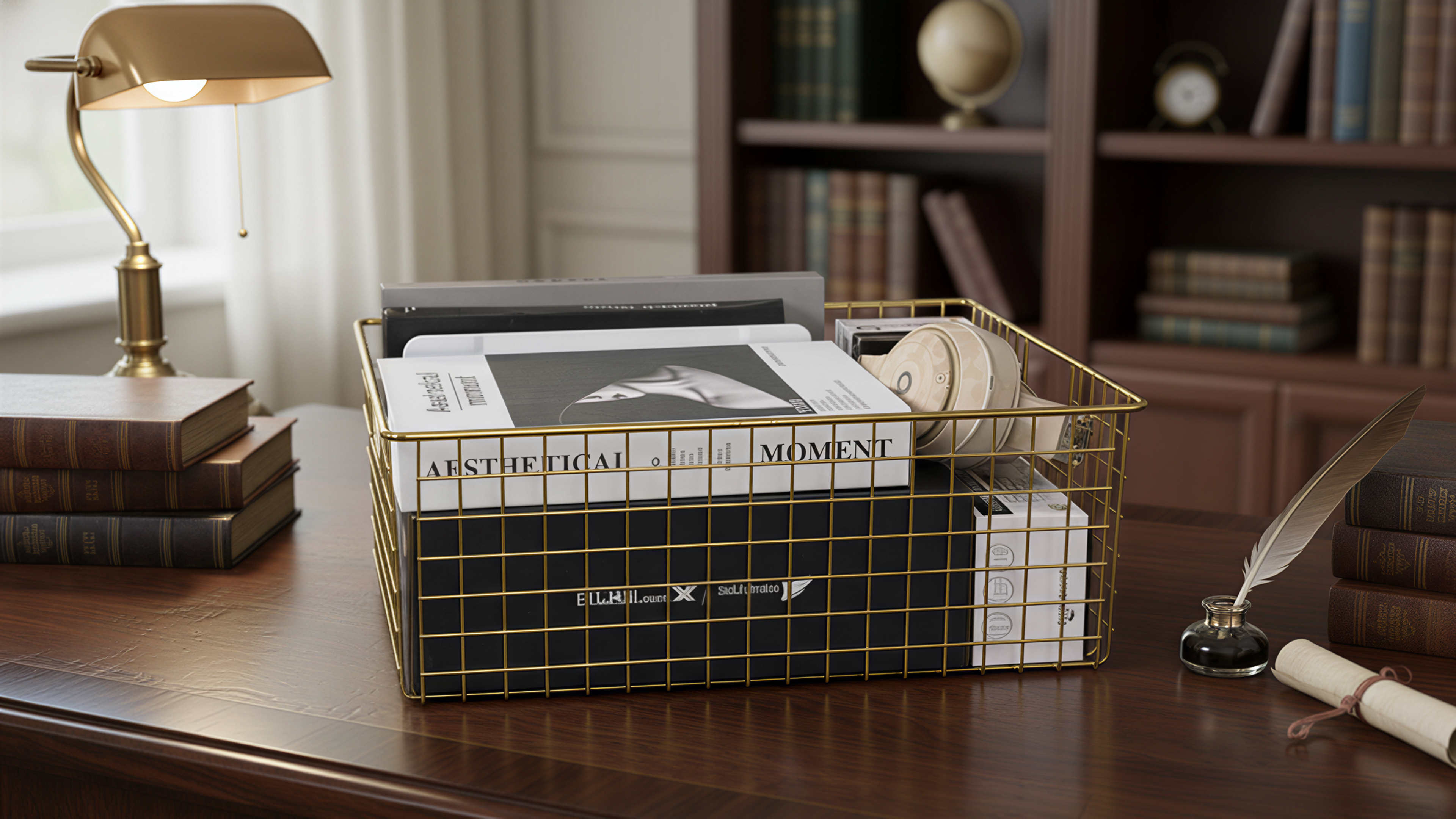 Wire Baskets Set of 2 ( 305*229*153mm)