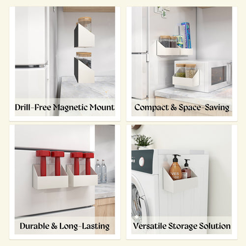 Magnetic Storage Box for Space-Saving Organization