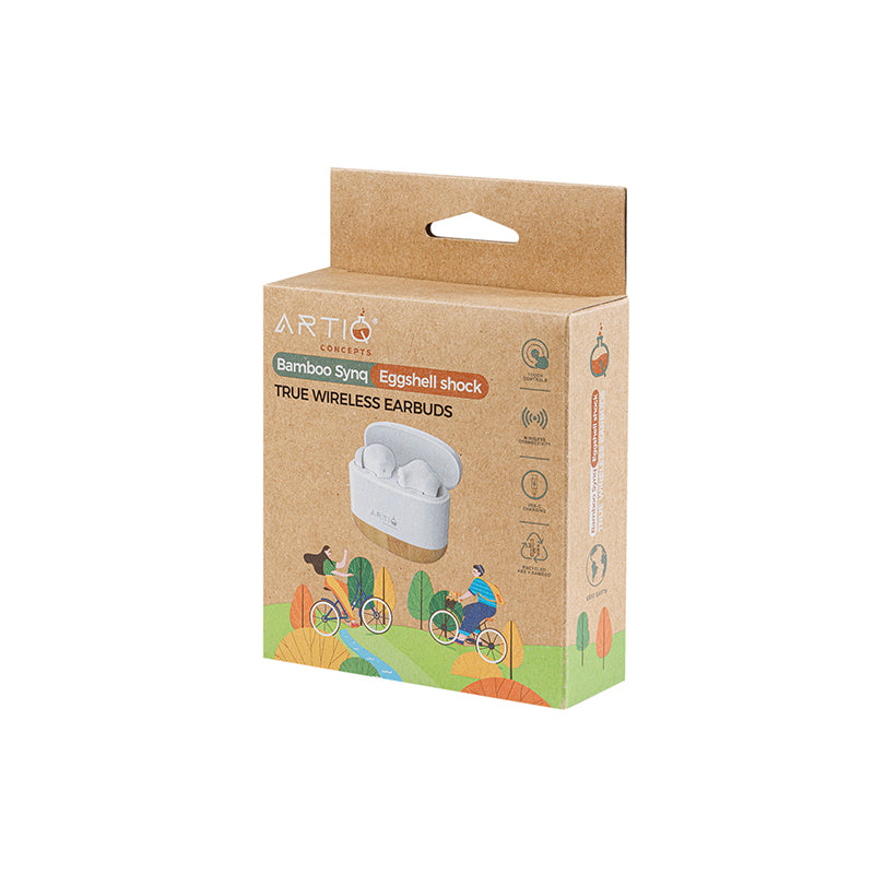 Bamboo Synq- Eggshell Shock Earbuds