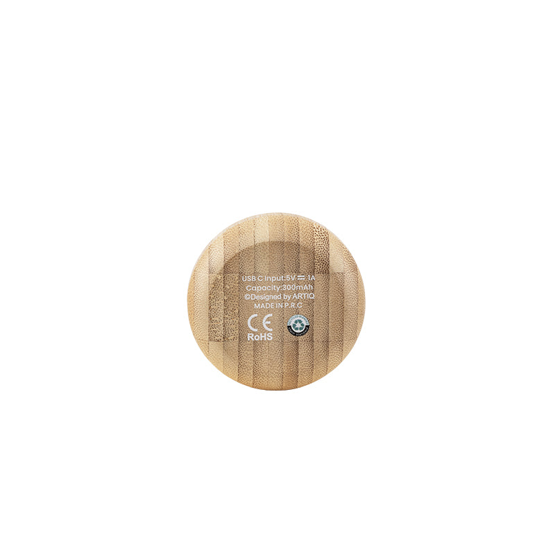 Bamboo Tunes- Eggshell Shock Earbuds