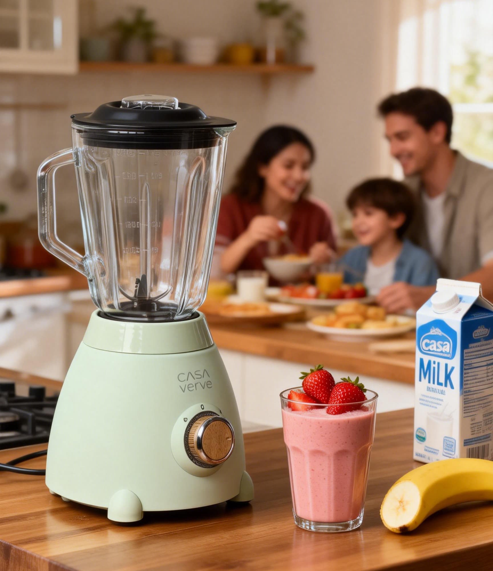 Blender 1.5L Glass Jar