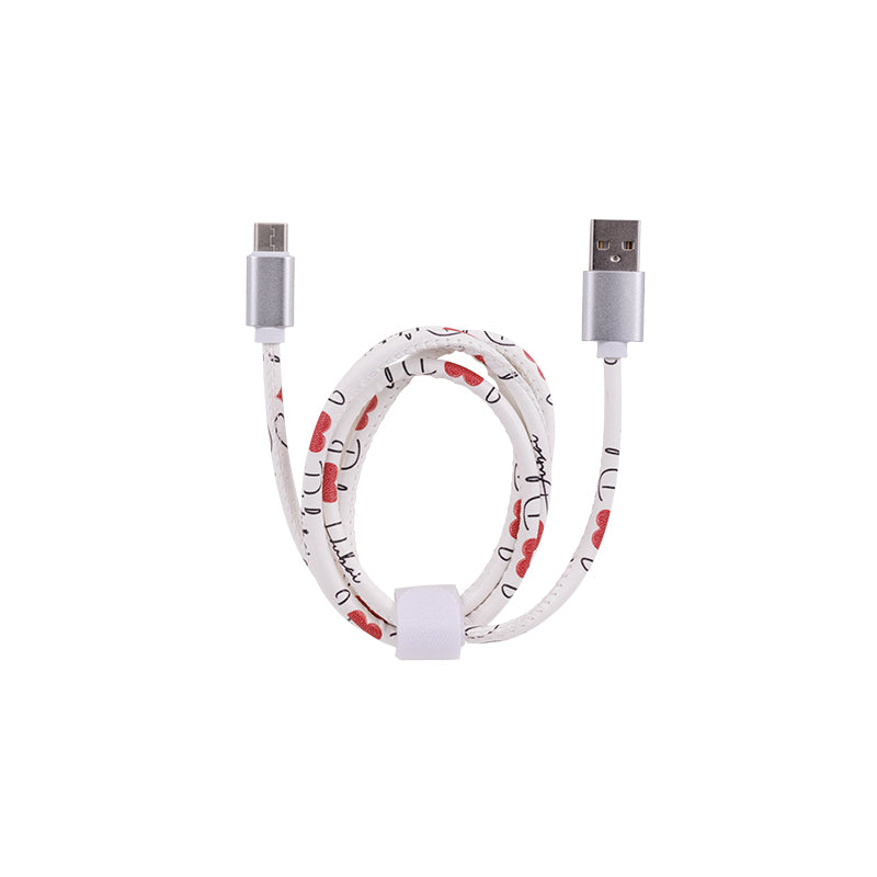 RECYCLED ECO-FRIENDLY CHARGING CABLE USB-A TO C