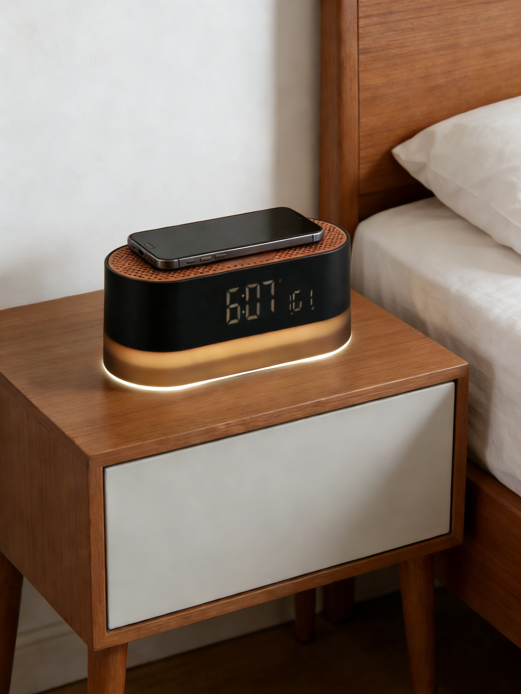 Hubix Dock Blue Tooth Speaker and Alarm Clock