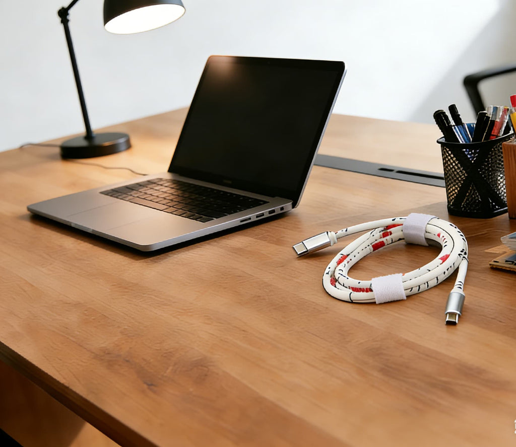 RECYCLED ECO-FRIENDLY CHARGING CABLE USB-C TO C