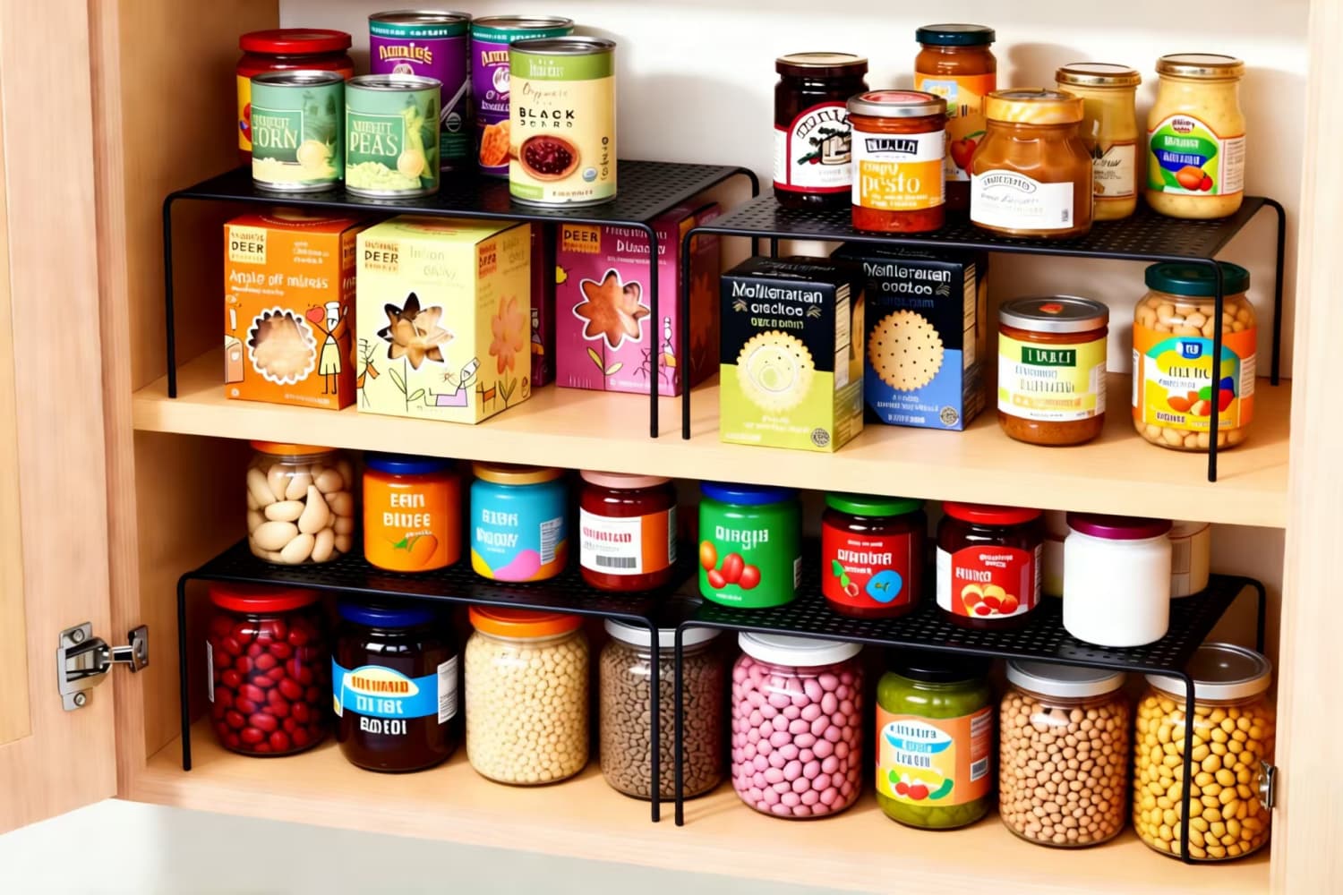 Cabinet Organizer Shelf (Set of 4)