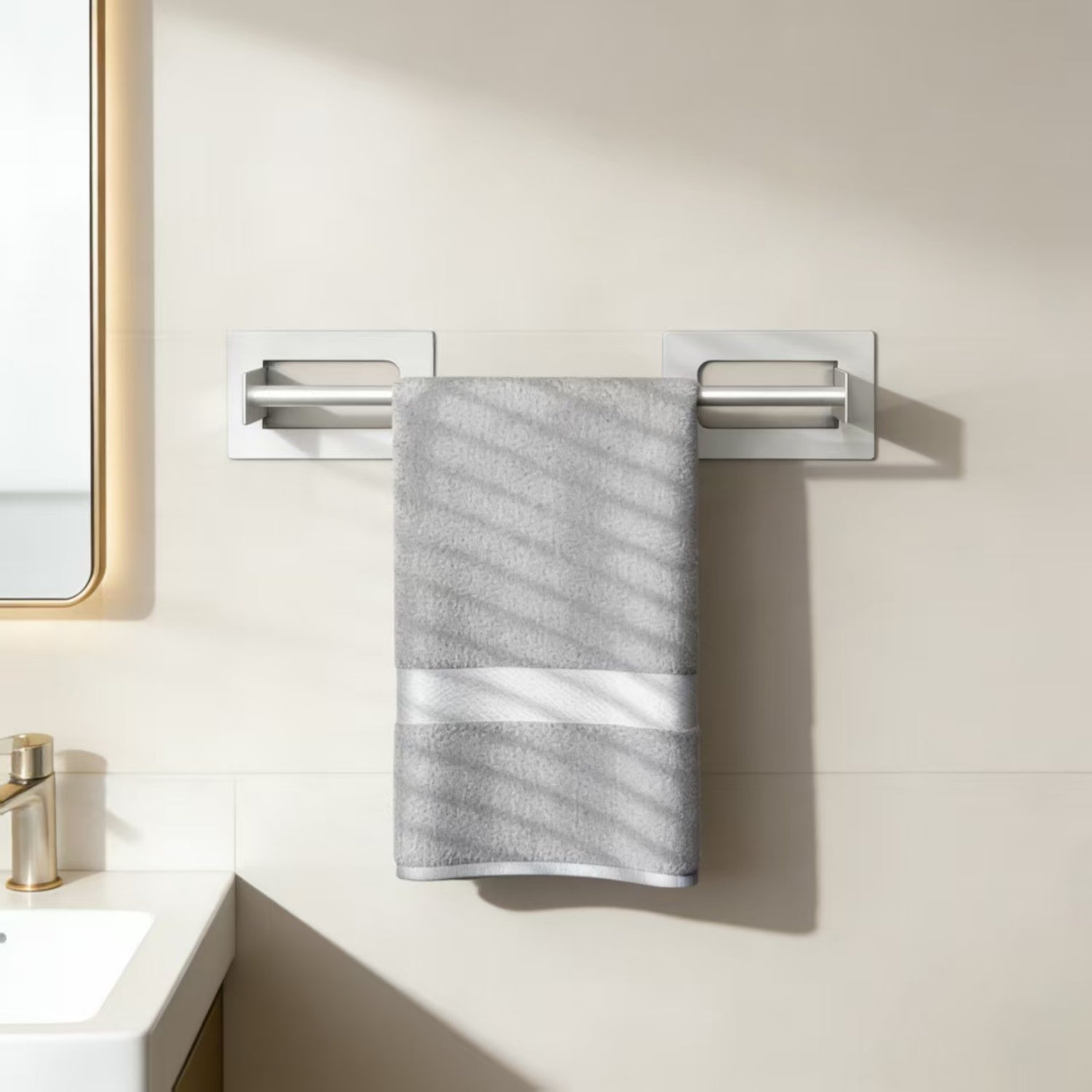 Towel Rail /w Nail-free Adhesive 502*80*76mm