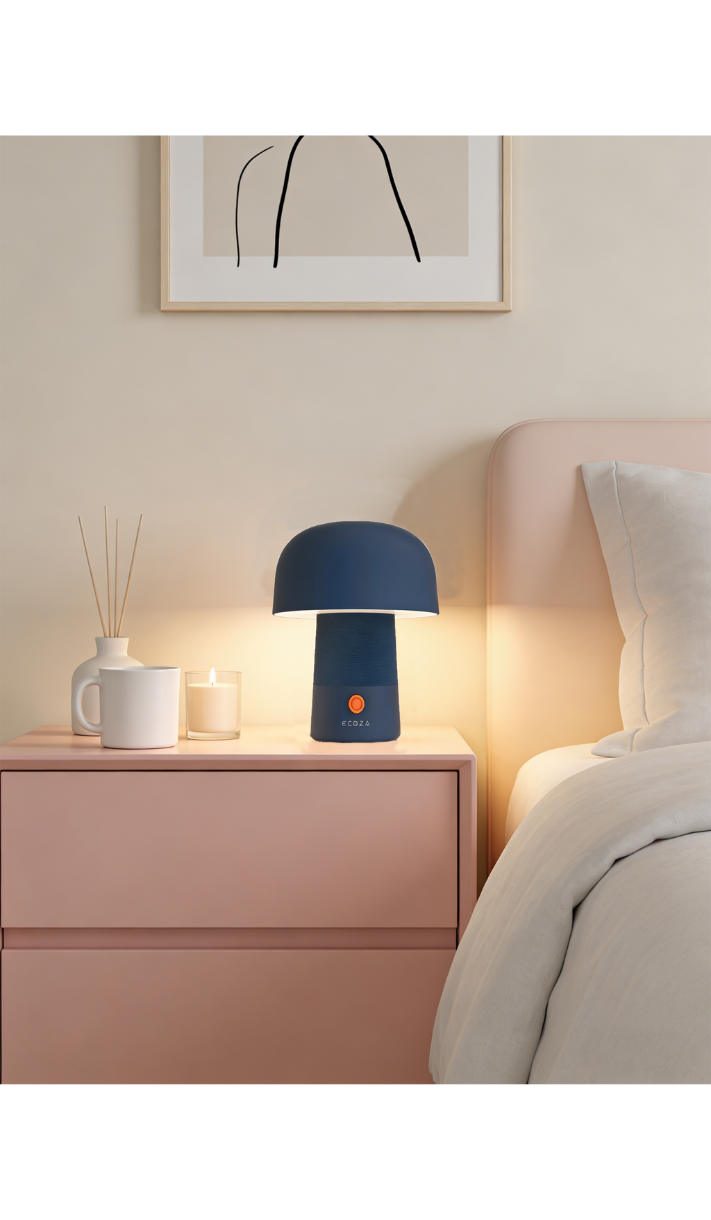 Mushly Liso Bluetooth Speaker and Light