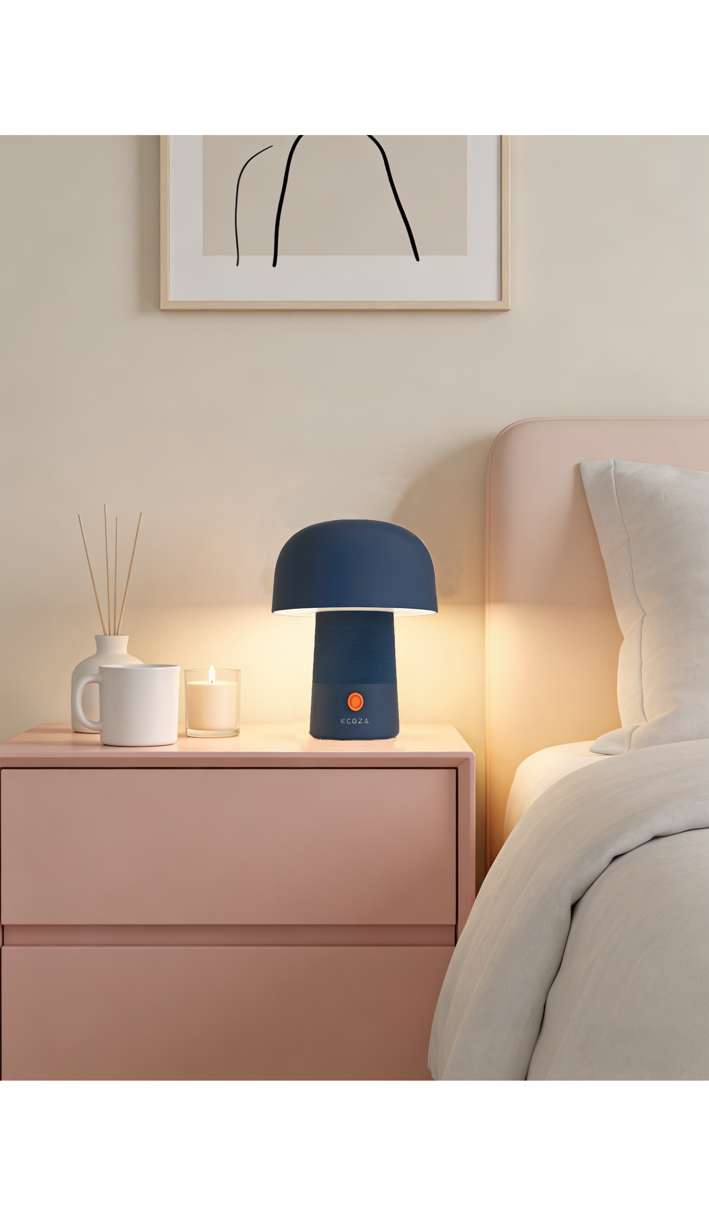 Mushly Liso Bluetooth Speaker and Light