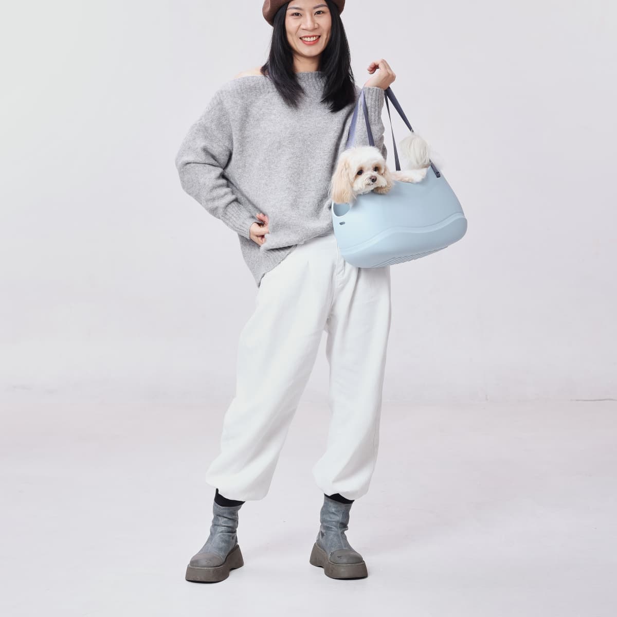Stylish Pet Handbag Carrier for Everyday Outings