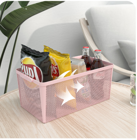 Mesh Basket, Pink