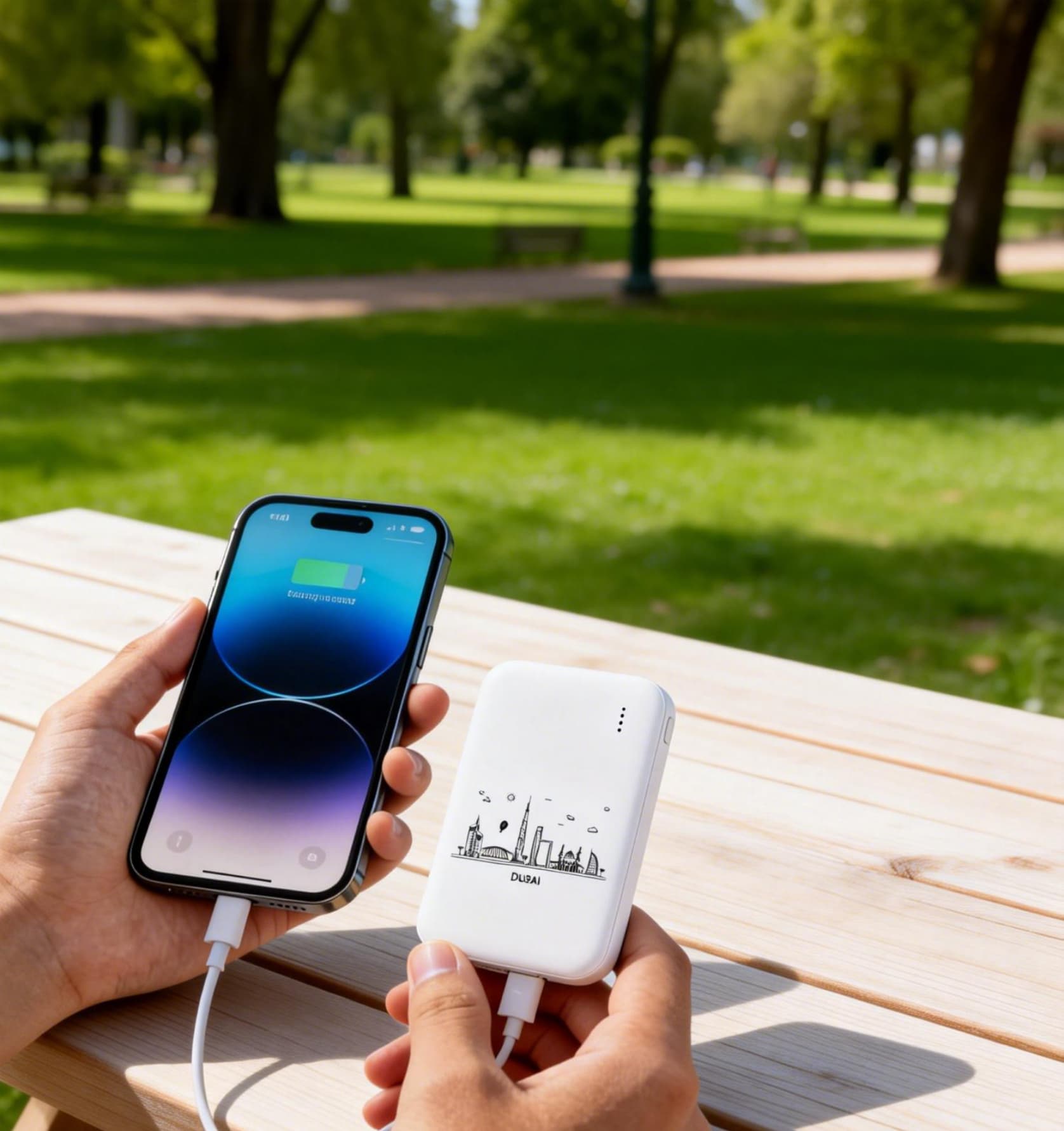 RECYCLEDECO-FRIENDLY POWERBANK CITY