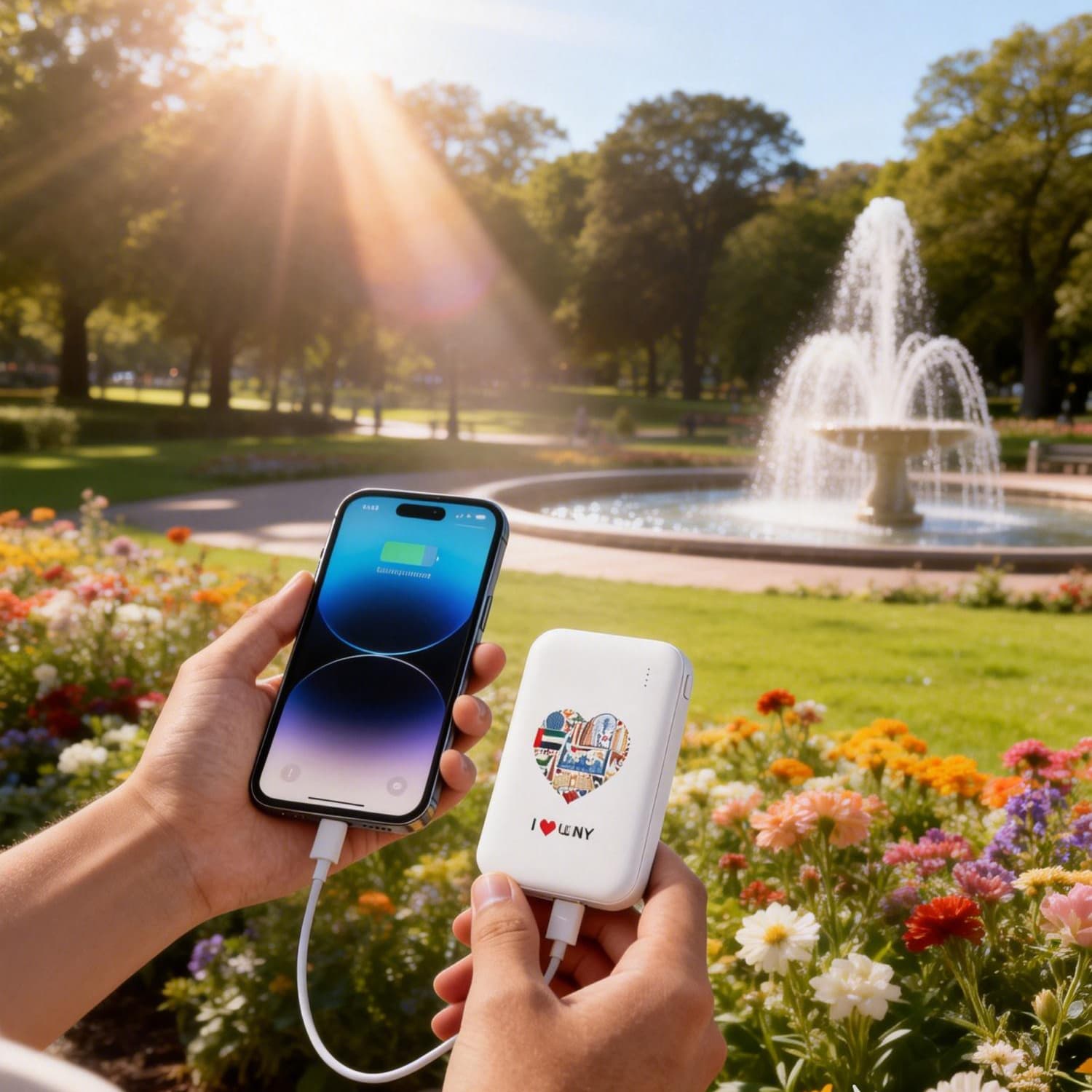 RECYCLEDECO-FRIENDLY POWERBANK- HEART