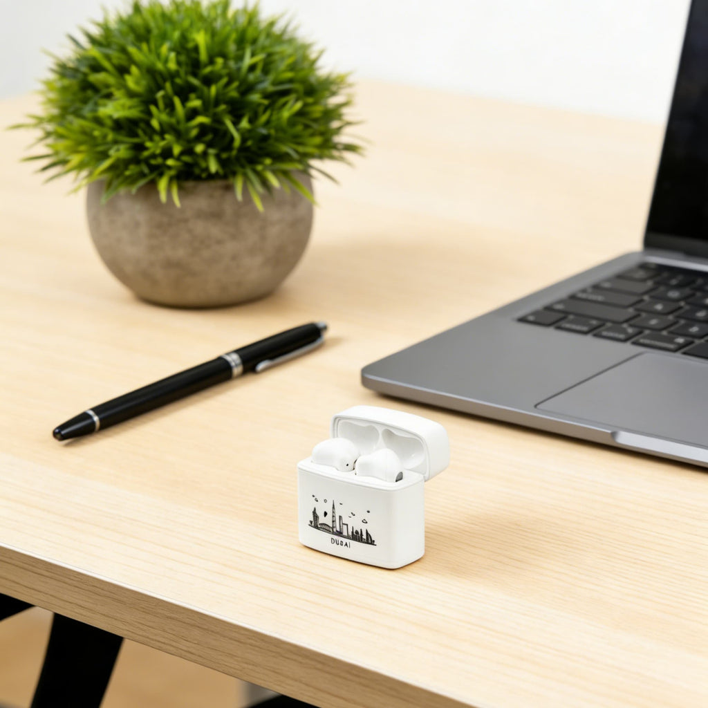 RECYCLED ABS ECO-FRIENDLY EARBUDS - City