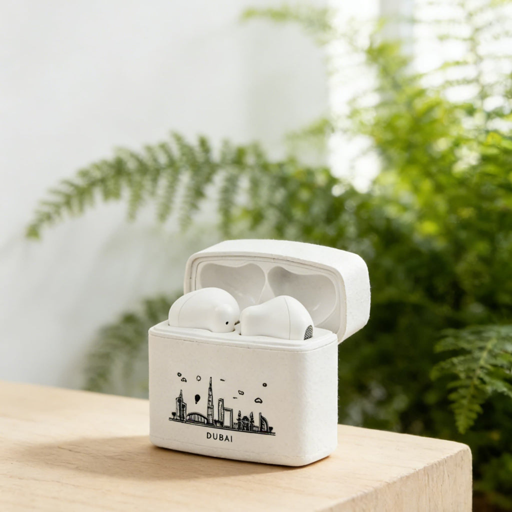 RECYCLED ABS ECO-FRIENDLY EARBUDS - City