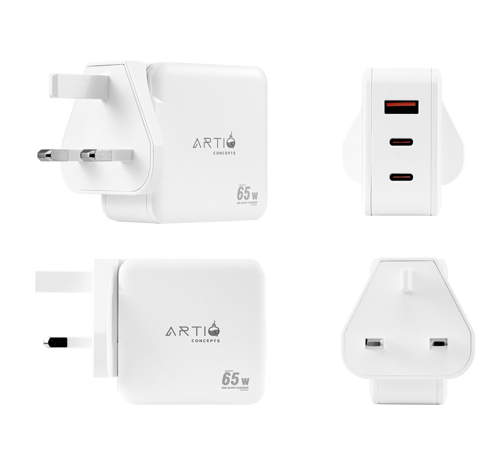 Trivolt-Echo White Adapter AC100-240V-50/60Hz 1.6A Max