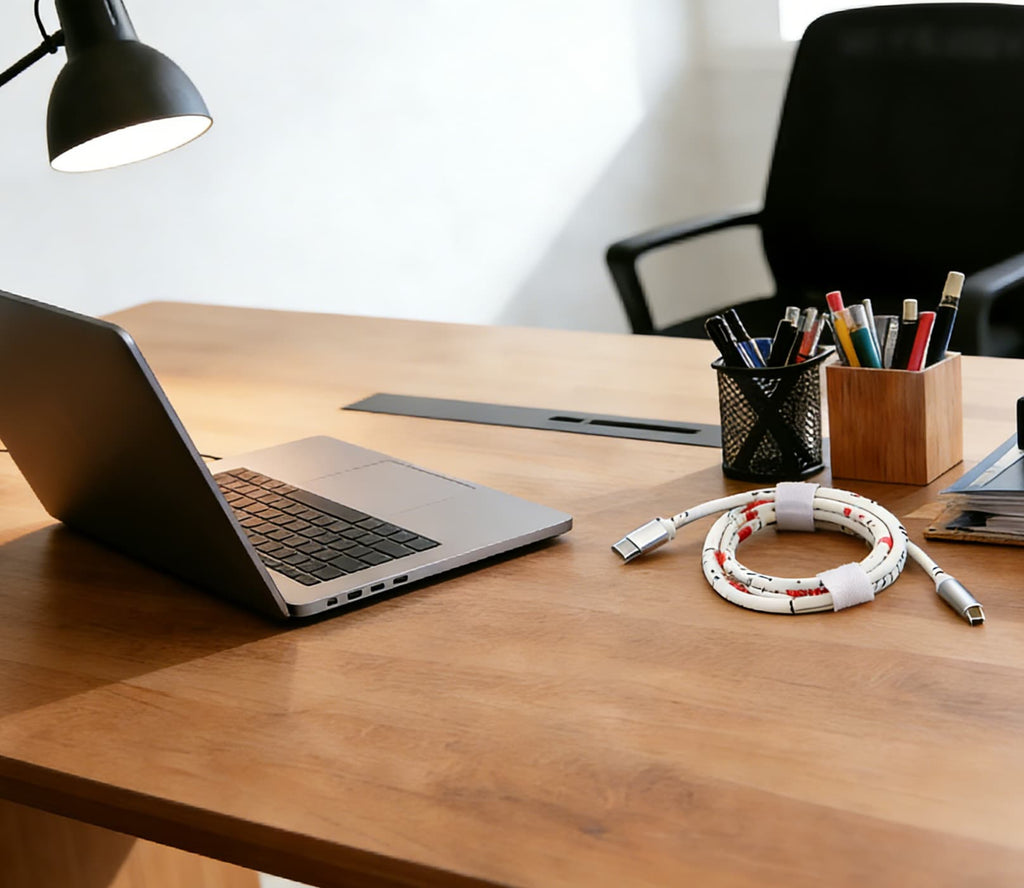 RECYCLED ECO-FRIENDLY CHARGING CABLE USB-C TO C